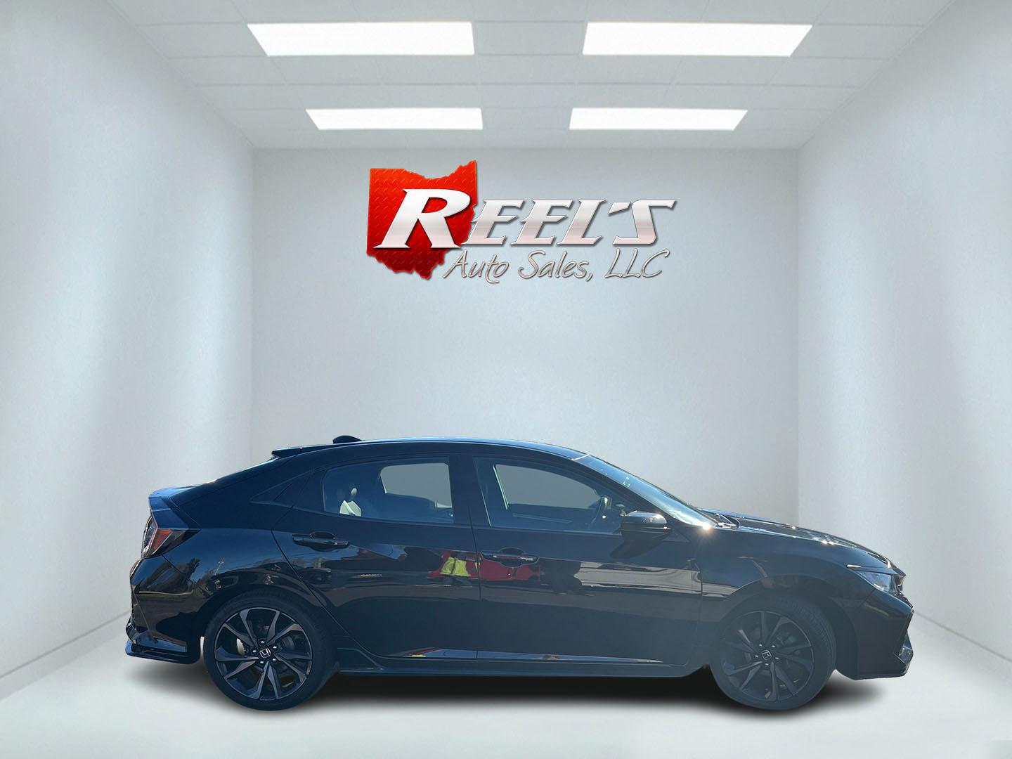 2019 Black /Black Honda Civic Sport CVT (SHHFK7H40KU) with an 1.5 I4 DOHC 16V TURBO engine, Automatic transmission, located at 11115 Chardon Rd. , Chardon, OH, 44024, (440) 214-9705, 41.580246, -81.241943 - 2019 Honda Civic Sport 5Dr – Sporty Hatchback with Turbo Kick, Epic Efficiency, and Loaded Safety Tech! This sharp 2019 Honda Civic Sport 5Dr is the perfect blend of fun-to-drive attitude, incredible fuel savings, and modern smarts – the hatchback everyone wishes they had! Powered by the respon - Photo#5