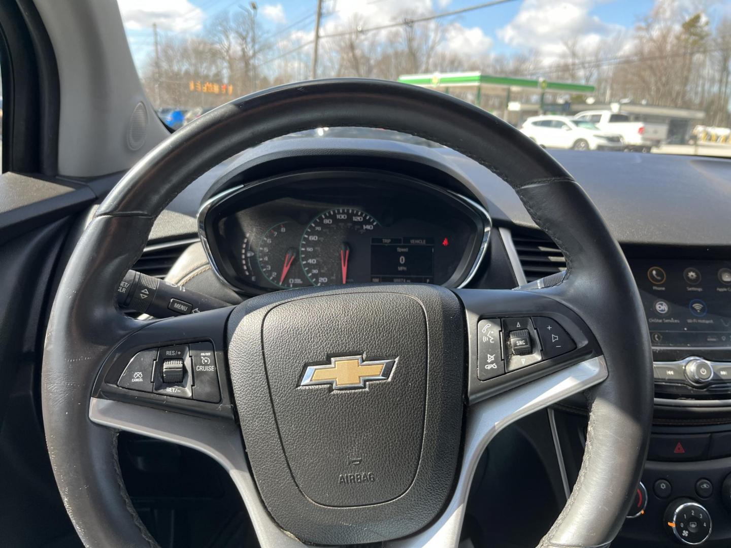 2018 Blue /Black Chevrolet Trax LT AWD (3GNCJPSB3JL) with an 1.4L I4 DOHC 16V TURBO engine, Automatic transmission, located at 547 E. Main St., Orwell, OH, 44076, (440) 437-5893, 41.535435, -80.847855 - 2018 Chevrolet Trax LT AWD – Compact Turbo Crossover with All-Weather Grip, Smart Features, and Great Efficiency! This sharp 2018 Chevrolet Trax LT AWD is the perfect everyday SUV that’s easy to park, fun to drive, and ready for Ohio’s changing weather! Powered by a peppy 1.4L I4 EcoTec turbo - Photo#19