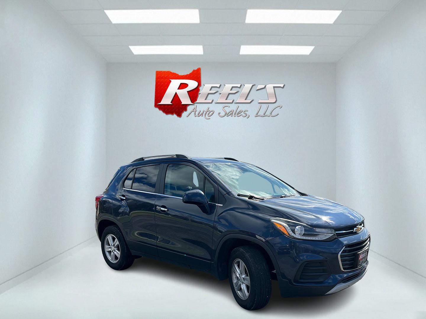 2018 Blue /Black Chevrolet Trax LT AWD (3GNCJPSB3JL) with an 1.4L I4 DOHC 16V TURBO engine, Automatic transmission, located at 547 E. Main St., Orwell, OH, 44076, (440) 437-5893, 41.535435, -80.847855 - 2018 Chevrolet Trax LT AWD – Compact Turbo Crossover with All-Weather Grip, Smart Features, and Great Efficiency! This sharp 2018 Chevrolet Trax LT AWD is the perfect everyday SUV that’s easy to park, fun to drive, and ready for Ohio’s changing weather! Powered by a peppy 1.4L I4 EcoTec turbo - Photo#2