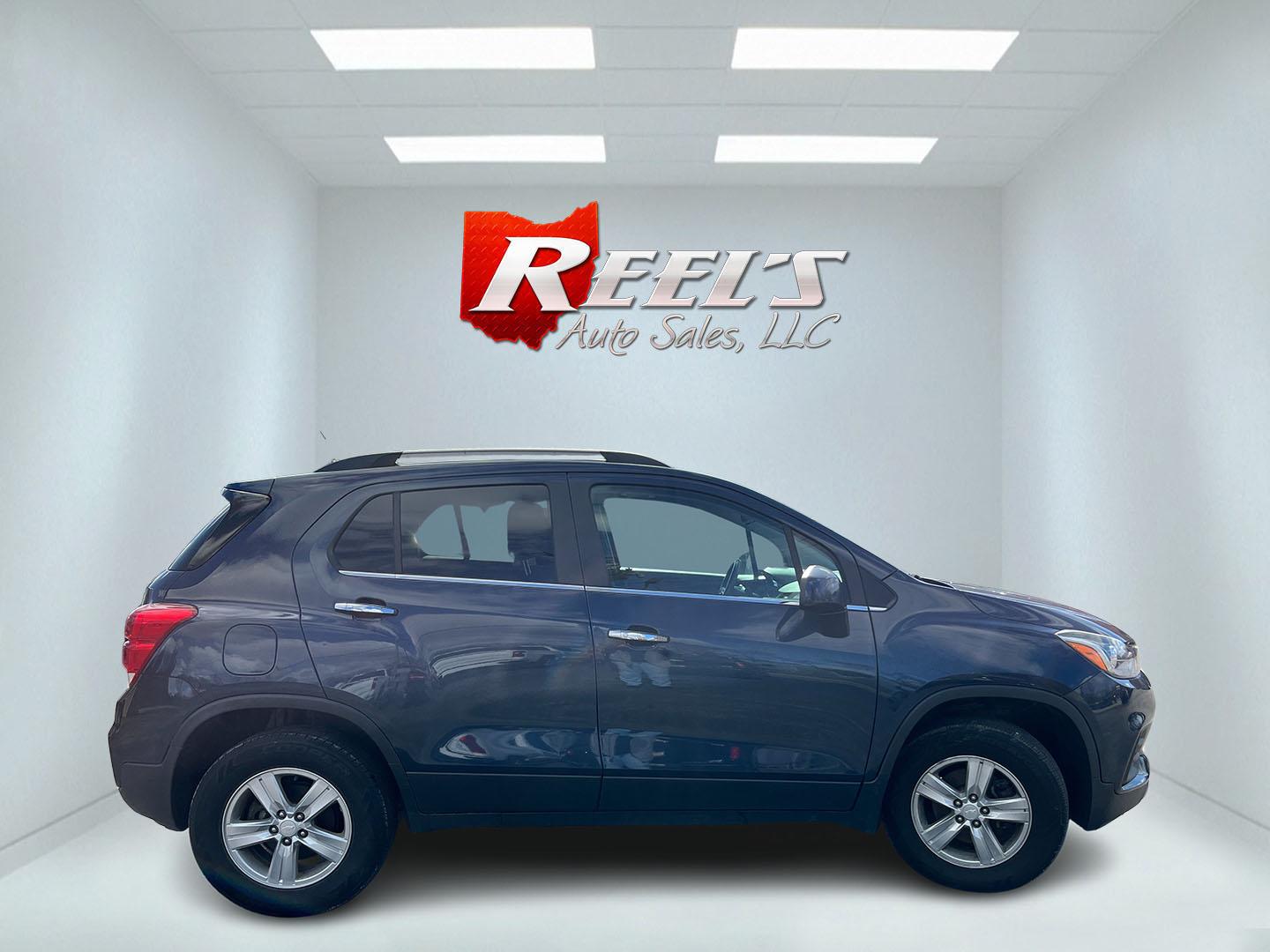 2018 Blue /Black Chevrolet Trax LT AWD (3GNCJPSB3JL) with an 1.4L I4 DOHC 16V TURBO engine, Automatic transmission, located at 547 E. Main St., Orwell, OH, 44076, (440) 437-5893, 41.535435, -80.847855 - 2018 Chevrolet Trax LT AWD – Compact Turbo Crossover with All-Weather Grip, Smart Features, and Great Efficiency! This sharp 2018 Chevrolet Trax LT AWD is the perfect everyday SUV that’s easy to park, fun to drive, and ready for Ohio’s changing weather! Powered by a peppy 1.4L I4 EcoTec turbo - Photo#5