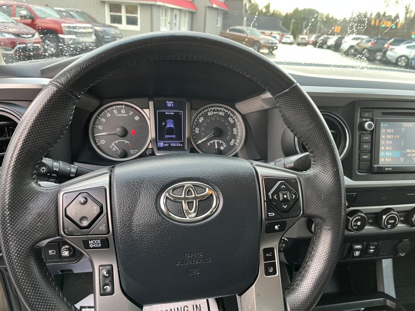 2019 Gray /Black Toyota Tacoma SR5 Double Cab Short Bed V6 6AT 4WD (3TMCZ5AN0KM) with an 3.6L V6 DOHC 24V engine, Automatic transmission, located at 11115 Chardon Rd. , Chardon, OH, 44024, (440) 214-9705, 41.580246, -81.241943 - This 2019 Toyota Tacoma SR5 Double Cab 4WD is a rugged, reliable legend in the making – tough, capable, and looking sharp in Magnetic Gray Metallic with four brand new all-terrain tires ready to hit the trails or the highway! Powered by the potent 3.5L D-4S V6 engine delivering serious torque and - Photo#19