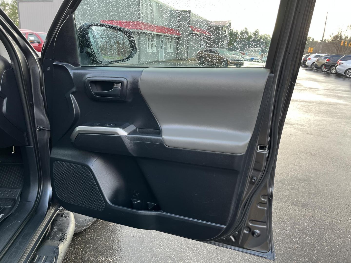 2019 Gray /Black Toyota Tacoma SR5 Double Cab Short Bed V6 6AT 4WD (3TMCZ5AN0KM) with an 3.6L V6 DOHC 24V engine, Automatic transmission, located at 11115 Chardon Rd. , Chardon, OH, 44024, (440) 214-9705, 41.580246, -81.241943 - This 2019 Toyota Tacoma SR5 Double Cab 4WD is a rugged, reliable legend in the making – tough, capable, and looking sharp in Magnetic Gray Metallic with four brand new all-terrain tires ready to hit the trails or the highway! Powered by the potent 3.5L D-4S V6 engine delivering serious torque and - Photo#32