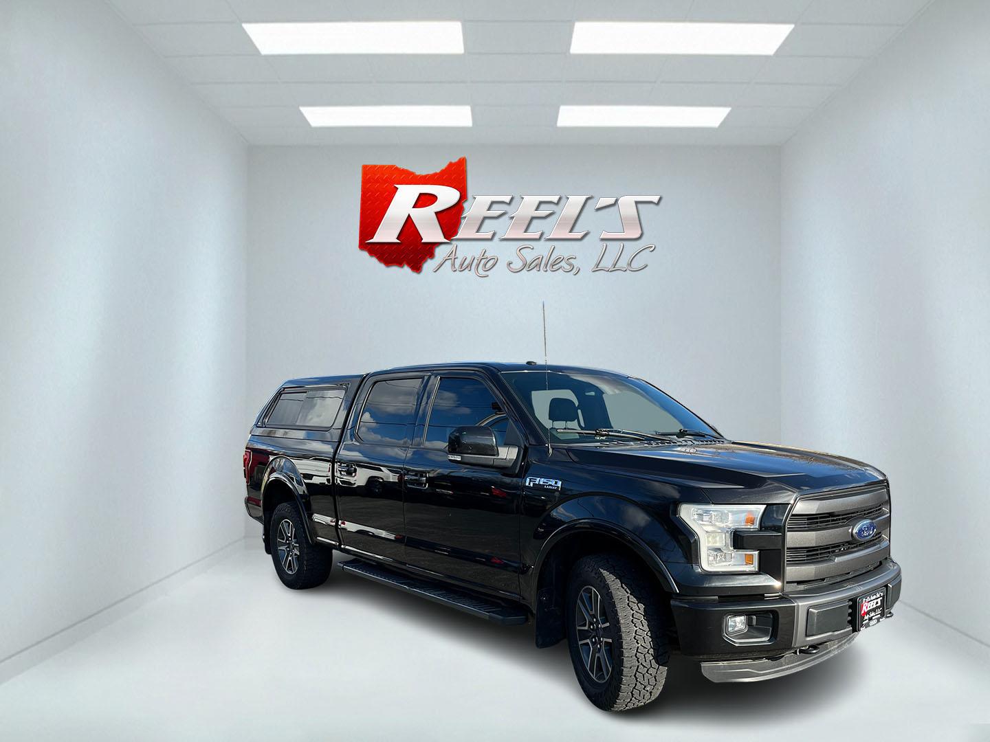 2015 Black /Black Ford F-150 Lariat SuperCrew 6.5-ft. Bed 4WD (1FTFW1EF2FK) with an 5.0L V8 engine, Automatic transmission, located at 547 E. Main St., Orwell, OH, 44076, (440) 437-5893, 41.535435, -80.847855 - 2015 Ford F-150 Lariat Crew Cab 6.5' Bed 4WD – Premium Luxury Truck with Coyote Power, Serious Towing, and Loaded Off-Road Upgrades! This 2015 Ford F-150 Lariat Crew Cab 4WD is the ultimate blend of work-ready muscle, family comfort, and premium features! Powered by the legendary 5.0L Coyote V8 e - Photo#2