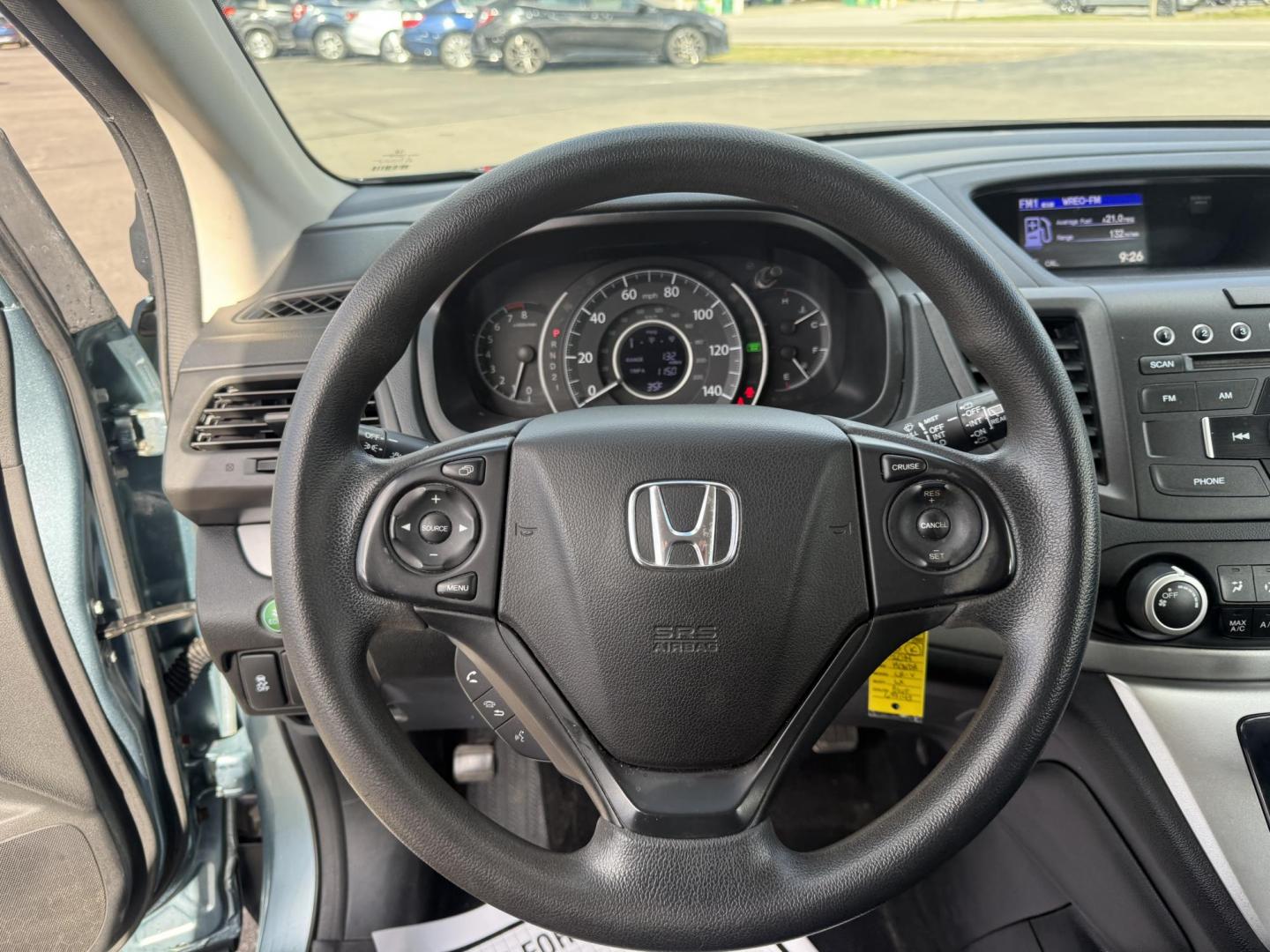 2014 Blue /Gray Honda CR-V LX 4WD 5-Speed AT (2HKRM4H32EH) with an 2.4L I4 DOHC 16V engine, Automatic transmission, located at 547 E. Main St., Orwell, OH, 44076, (440) 437-5893, 41.535435, -80.847855 - 2014 Honda CR-V LX AWD – Dependable All-Weather Crossover with Honda Reliability and Smart Efficiency! This clean 2014 Honda CR-V LX AWD is the ultimate practical SUV that’s built to last, handles Ohio winters with ease, and keeps your wallet happy! Powered by the smooth and efficient 2.4L I4 e - Photo#11