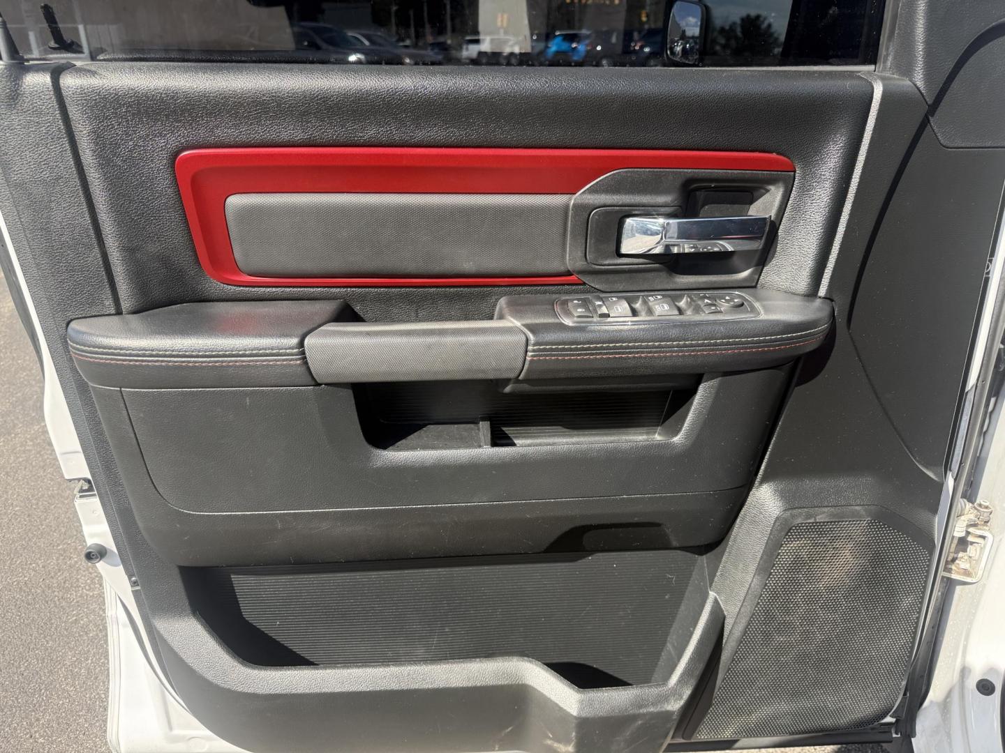 2016 White /Black RAM 1500 Rebel Crew Cab SWB 4WD (1C6RR7YT8GS) with an 5.7L V8 OHV 16V engine, Automatic transmission, located at 11115 Chardon Rd. , Chardon, OH, 44024, (440) 214-9705, 41.580246, -81.241943 - 2016 Ram 1500 Rebel Crew Cab 4WD – Aggressive Off-Road Beast with HEMI Muscle and Loaded Premium Upgrades! This 2016 Ram 1500 Rebel Crew Cab 4WD is the ultimate combination of factory off-road attitude and serious capability upgrades! Powered by the legendary 5.7L HEMI V8 engine paired with a smo - Photo#8