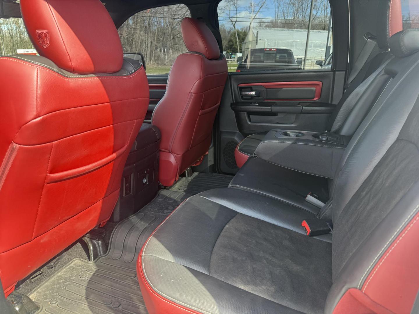 2016 White /Black RAM 1500 Rebel Crew Cab SWB 4WD (1C6RR7YT8GS) with an 5.7L V8 OHV 16V engine, Automatic transmission, located at 11115 Chardon Rd. , Chardon, OH, 44024, (440) 214-9705, 41.580246, -81.241943 - 2016 Ram 1500 Rebel Crew Cab 4WD – Aggressive Off-Road Beast with HEMI Muscle and Loaded Premium Upgrades! This 2016 Ram 1500 Rebel Crew Cab 4WD is the ultimate combination of factory off-road attitude and serious capability upgrades! Powered by the legendary 5.7L HEMI V8 engine paired with a smo - Photo#25
