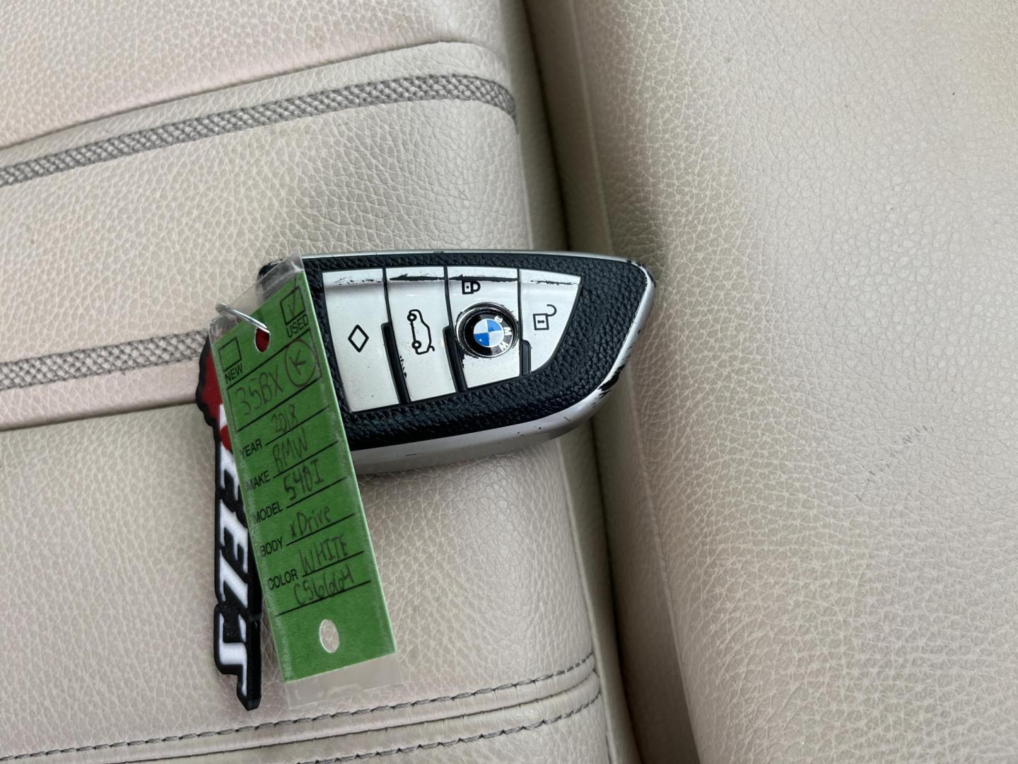 2018 White /Gray BMW 5-Series 540i xDrive (WBAJE7C56JW) with an 3.0L I6 DOHC 24V Turbo engine, Automatic transmission, located at 547 E. Main St., Orwell, OH, 44076, (440) 437-5893, 41.535435, -80.847855 - 2018 BMW 540i xDrive – Sporty Luxury Sedan with Turbo Power and Loaded M Sport Package! This outstanding 2018 BMW 540i xDrive is the perfect blend of thrilling performance, all-weather confidence, and premium luxury! Powered by a silky-smooth 3.0L Turbocharged inline-6 engine paired with an ultra - Photo#38