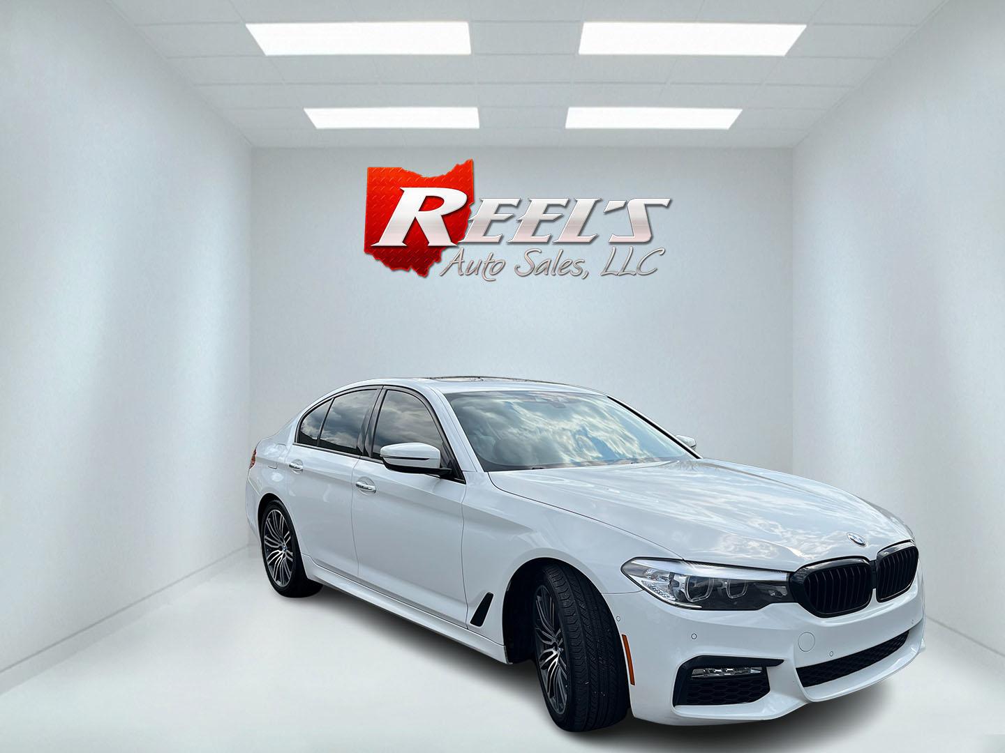 2018 White /Gray BMW 5-Series 540i xDrive (WBAJE7C56JW) with an 3.0L I6 DOHC 24V Turbo engine, Automatic transmission, located at 547 E. Main St., Orwell, OH, 44076, (440) 437-5893, 41.535435, -80.847855 - 2018 BMW 540i xDrive – Sporty Luxury Sedan with Turbo Power and Loaded M Sport Package! This outstanding 2018 BMW 540i xDrive is the perfect blend of thrilling performance, all-weather confidence, and premium luxury! Powered by a silky-smooth 3.0L Turbocharged inline-6 engine paired with an ultra - Photo#2