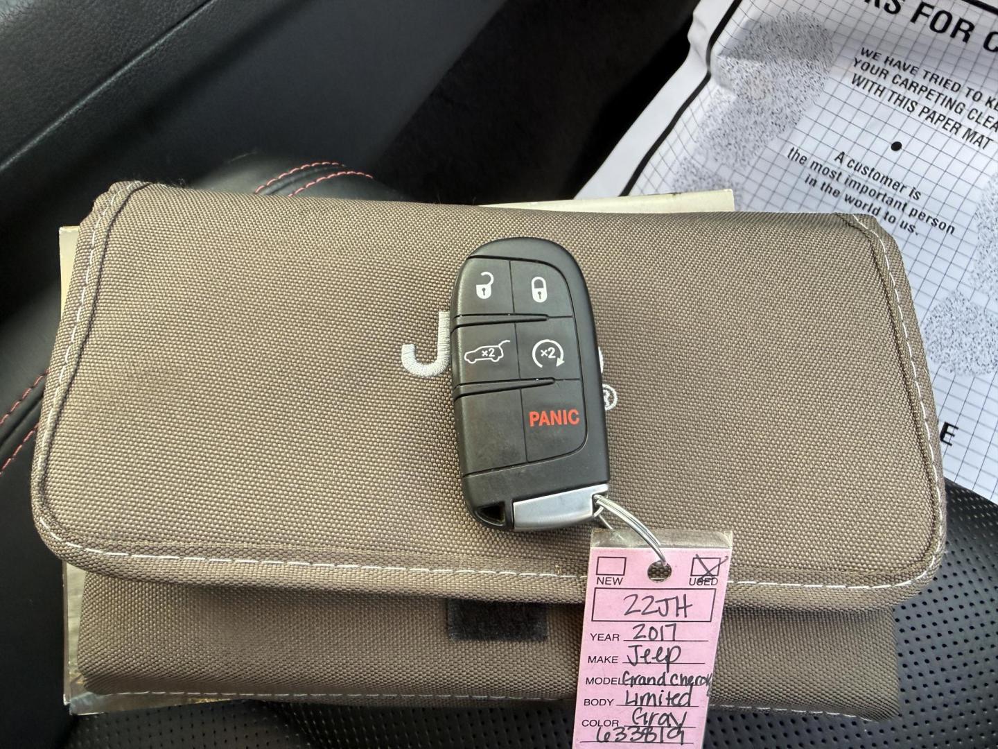 2017 Gray /Black Jeep Grand Cherokee Limited 4WD (1C4RJFBG0HC) with an 3.6L V6 DOHC 24V engine, Automatic transmission, located at 547 E. Main St., Orwell, OH, 44076, (440) 437-5893, 41.535435, -80.847855 - 2017 Jeep Grand Cherokee Limited 4WD 75th Anniversary Edition – Premium, Loaded, and Ready for Any Adventure! This special 2017 Jeep Grand Cherokee Limited 4WD 75th Anniversary Edition is a standout example of Jeep luxury and capability! Powered by the smooth 3.6L Pentastar V6 engine paired with - Photo#47