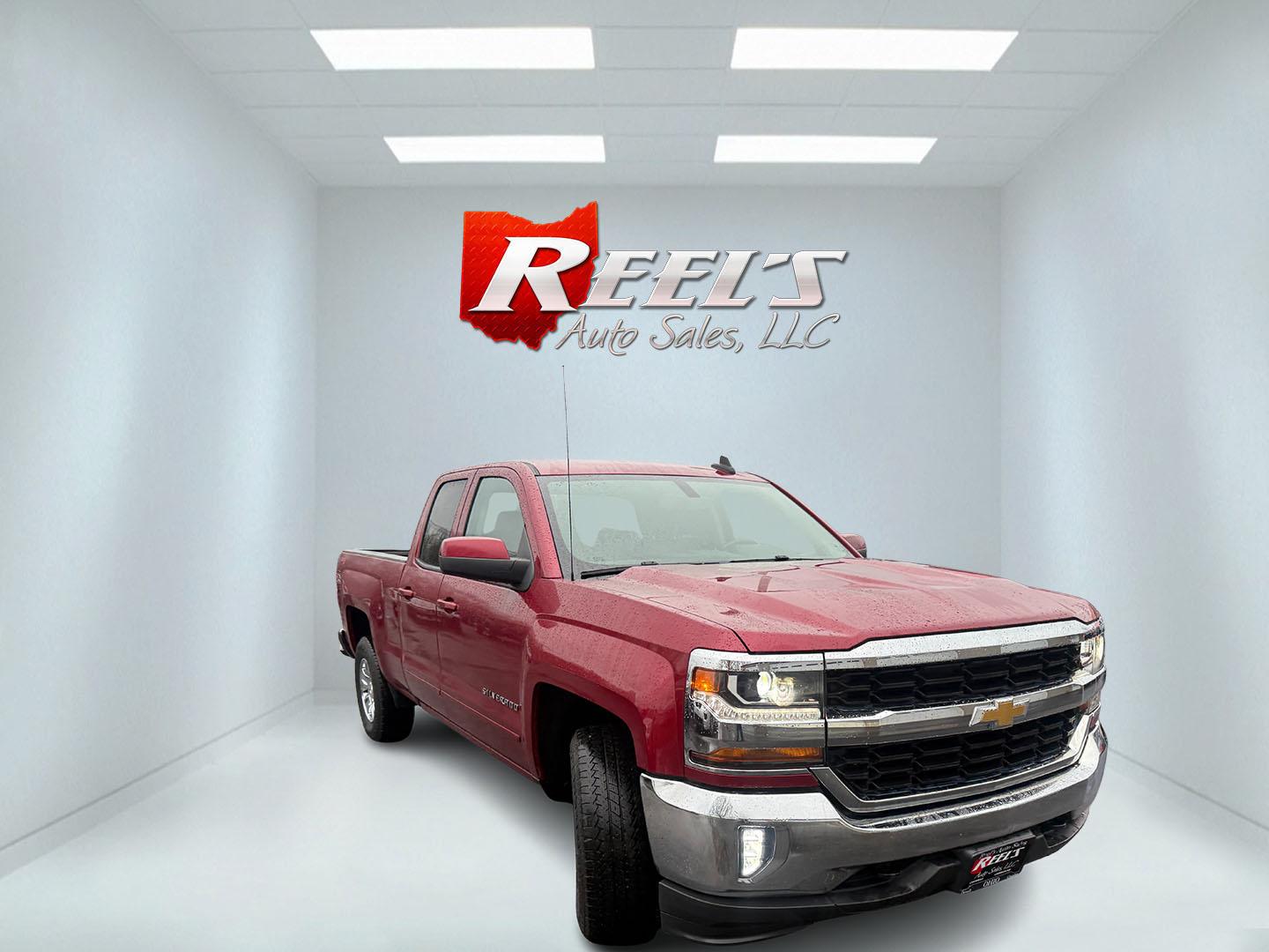 2018 Red /Black Chevrolet Silverado 1500 LT Double Cab 4WD (1GCVKREC9JZ) with an 5.3L V8 OHV 16V engine, Automatic transmission, located at 547 E. Main St., Orwell, OH, 44076, (440) 437-5893, 41.535435, -80.847855 - 2018 Chevrolet Silverado 1500 LT Double Cab 4WD – Strong V8 Power, Leather Comfort, and Serious Towing Capability! This 2018 Chevrolet Silverado 1500 LT Double Cab 4WD is a well-equipped midsize truck that’s ready for work, towing, or weekend adventures! Powered by the reliable 5.3L EcoTec3 V8 - Photo#2