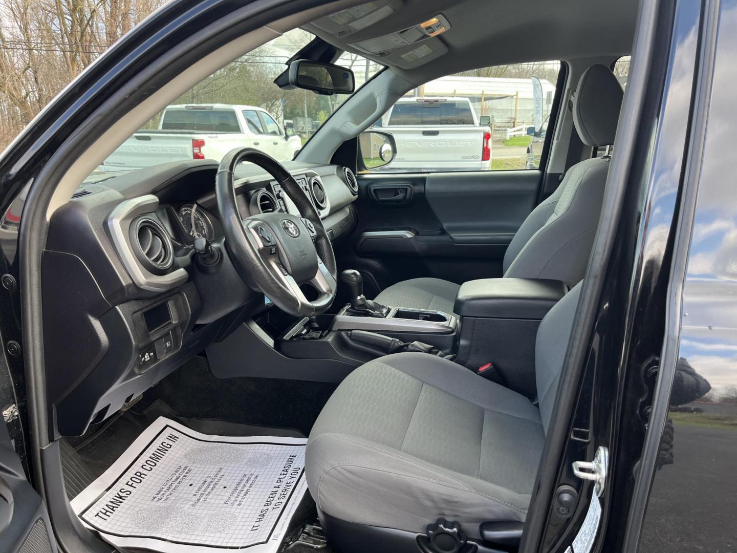 2019 Black /Black Toyota Tacoma SR5 Double Cab Short Bed V6 6AT 4WD (3TMCZ5AN5KM) with an 3.6L V6 DOHC 24V engine, Automatic transmission, located at 11115 Chardon Rd. , Chardon, OH, 44024, (440) 214-9705, 41.580246, -81.241943 - 2019 Toyota Tacoma SR5 Crew Cab 4WD – Rugged, Reliable, and Loaded with Toyota Safety Sense! This 2019 Toyota Tacoma SR5 Crew Cab 4WD is a clean, capable midsize truck that’s built to last and ready for work or weekend adventures! Powered by the strong 3.5L D-4S V6 engine paired with a smooth 6 - Photo#17