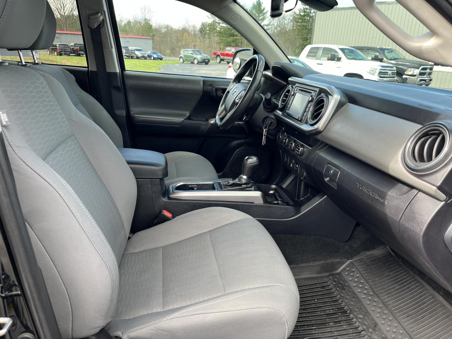 2019 Black /Black Toyota Tacoma SR5 Double Cab Short Bed V6 6AT 4WD (3TMCZ5AN5KM) with an 3.6L V6 DOHC 24V engine, Automatic transmission, located at 11115 Chardon Rd. , Chardon, OH, 44024, (440) 214-9705, 41.580246, -81.241943 - 2019 Toyota Tacoma SR5 Crew Cab 4WD – Rugged, Reliable, and Loaded with Toyota Safety Sense! This 2019 Toyota Tacoma SR5 Crew Cab 4WD is a clean, capable midsize truck that’s built to last and ready for work or weekend adventures! Powered by the strong 3.5L D-4S V6 engine paired with a smooth 6 - Photo#30