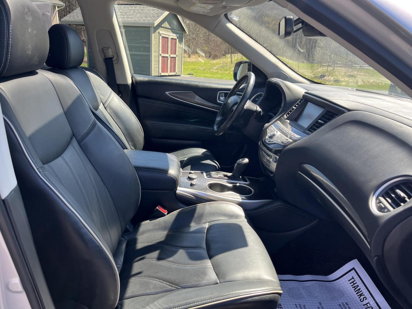 2019 Silver /Black Infiniti QX60 LUXE AWD (5N1DL0MM9KC) with an 3.5L V6 DOHC 24V engine, Automatic transmission, located at 547 E. Main St., Orwell, OH, 44076, (440) 437-5893, 41.535435, -80.847855 - 2019 Infiniti QX60 Luxe AWD – Premium 3-Row Luxury SUV with BOSE Sound, 360 Camera, and All-Weather Capability! This beautiful 2019 Infiniti QX60 Luxe AWD is the perfect upscale family hauler that offers refinement, space for seven, and confident all-weather performance. Powered by a smooth 3.5L - Photo#40