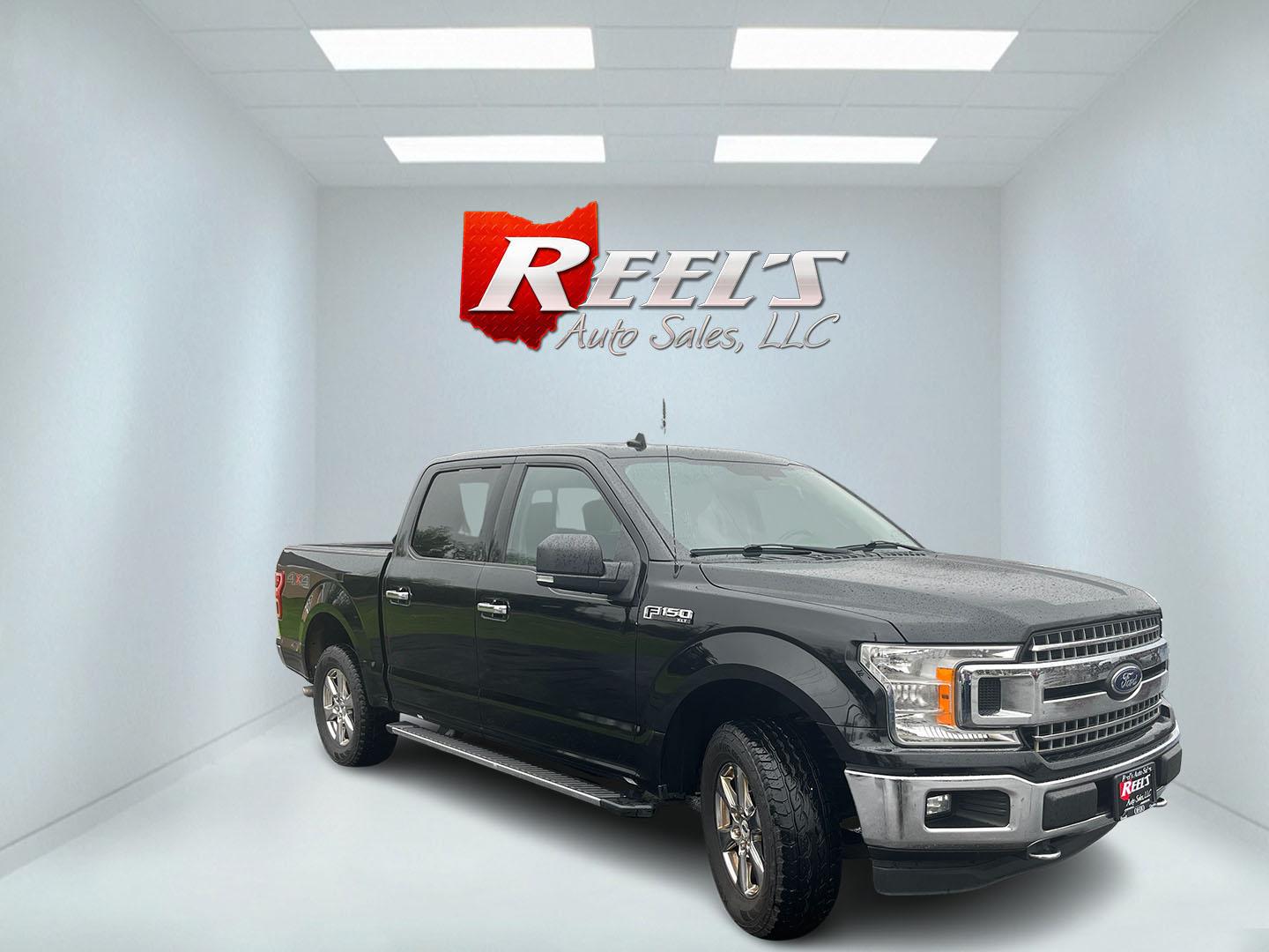 2018 Black /Gray Ford F-150 XLT SuperCrew 5.5-ft. Bed 4WD (1FTEW1EP5JF) with an 2.7L V6 DOHC 24V TWIN TURBO engine, Automatic transmission, located at 11115 Chardon Rd. , Chardon, OH, 44024, (440) 214-9705, 41.580246, -81.241943 - 2018 Ford F-150 XLT Crew Cab 4WD – Clean, Capable, and Well-Equipped with Twin-Turbo Power! This solid 2018 Ford F-150 XLT Crew Cab 4WD is a great-looking, capable full-size truck that’s ready for work or weekend adventures! Powered by the responsive 2.7L Twin-Turbo EcoBoost V6 engine paired wi - Photo#2