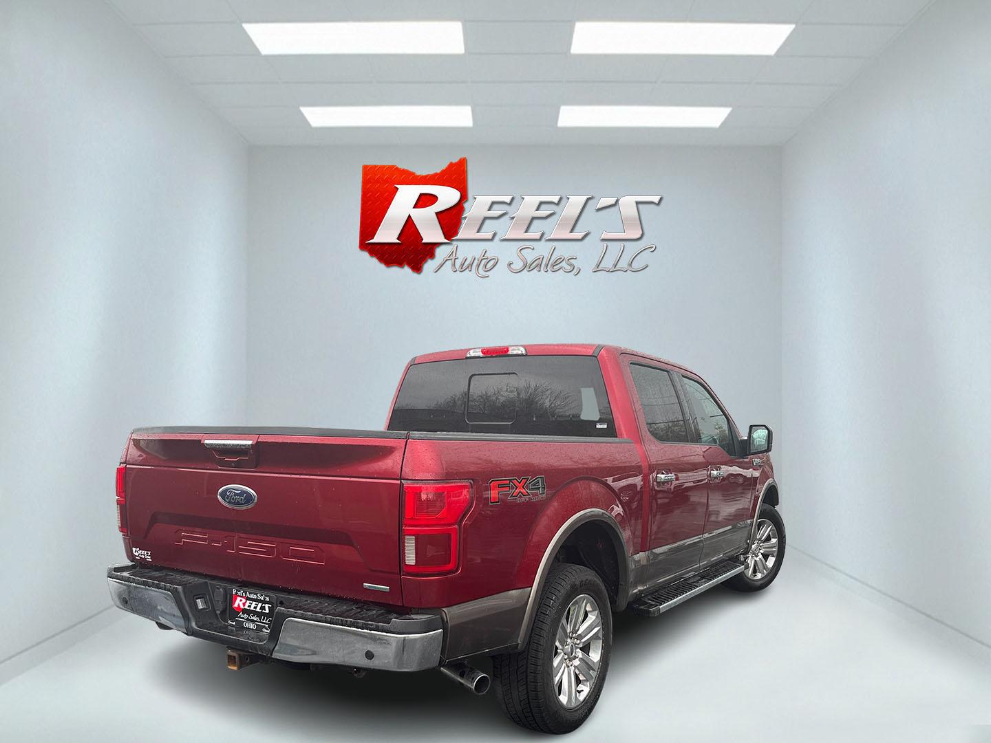 2018 Red /Black Ford F-150 Lariat SuperCrew 5.5-ft. Bed 4WD (1FTEW1EG6JF) with an 3.5L V6 Twin TURBO engine, Automatic transmission, located at 11115 Chardon Rd. , Chardon, OH, 44024, (440) 214-9705, 41.580246, -81.241943 - 2018 Ford F-150 Lariat Crew Cab 4WD – Loaded Luxury Truck with Twin-Turbo Power, FX4 Off-Road Package, and Massive Towing! This stunning 2018 Ford F-150 Lariat Crew Cab 4WD is one of the nicest used F-150s you’ll find — premium luxury meets serious capability! Powered by the potent 3.5L Twin- - Photo#6