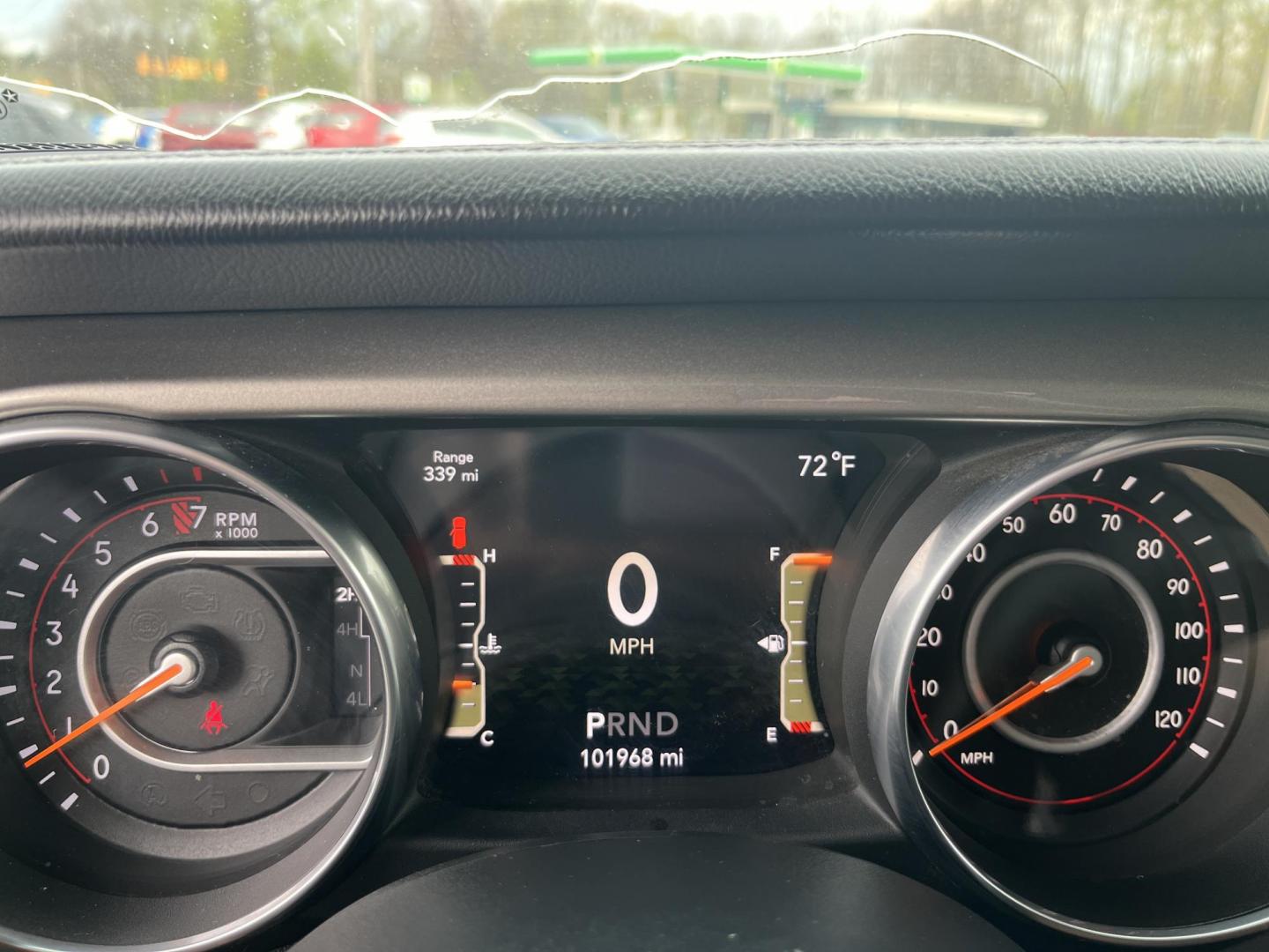 2018 Jeep Wrangler JK Unlimited Sahara (1C4HJXEG7JW) with an 3.6L V6 DOHC 24V FFV engine, 6A transmission, located at 547 E. Main St., Orwell, OH, 44076, (440) 437-5893, 41.535435, -80.847855 - Photo#23