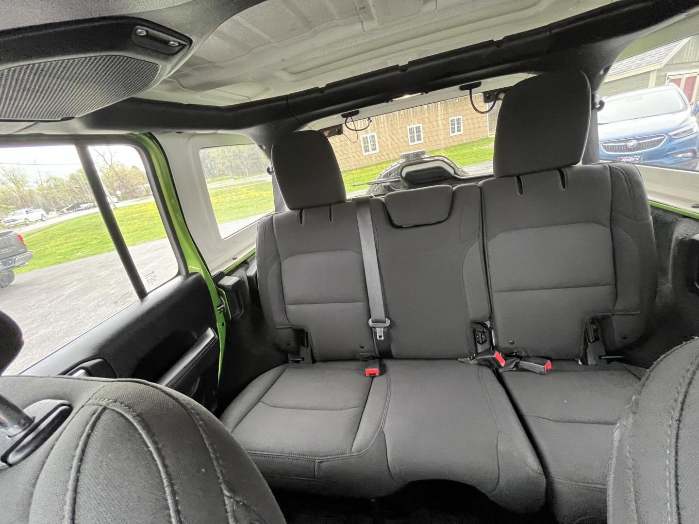 2018 Jeep Wrangler JK Unlimited Sahara (1C4HJXEG7JW) with an 3.6L V6 DOHC 24V FFV engine, 6A transmission, located at 547 E. Main St., Orwell, OH, 44076, (440) 437-5893, 41.535435, -80.847855 - Photo#29