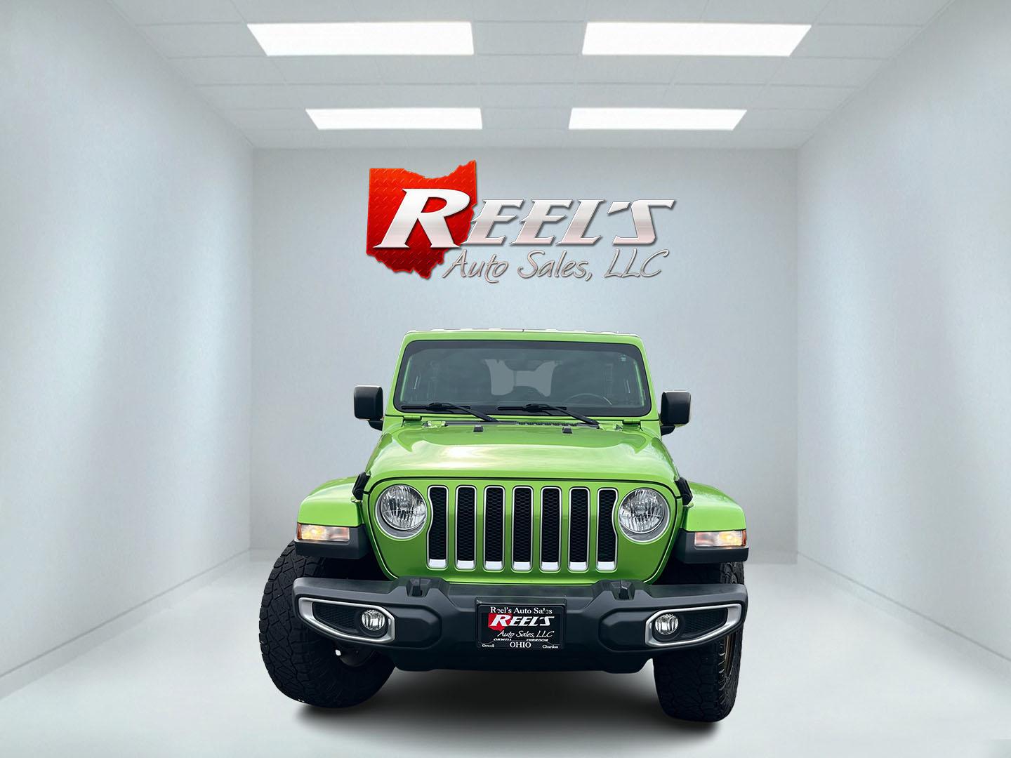 2018 Jeep Wrangler JK Unlimited Sahara (1C4HJXEG7JW) with an 3.6L V6 DOHC 24V FFV engine, 6A transmission, located at 547 E. Main St., Orwell, OH, 44076, (440) 437-5893, 41.535435, -80.847855 - Photo#1