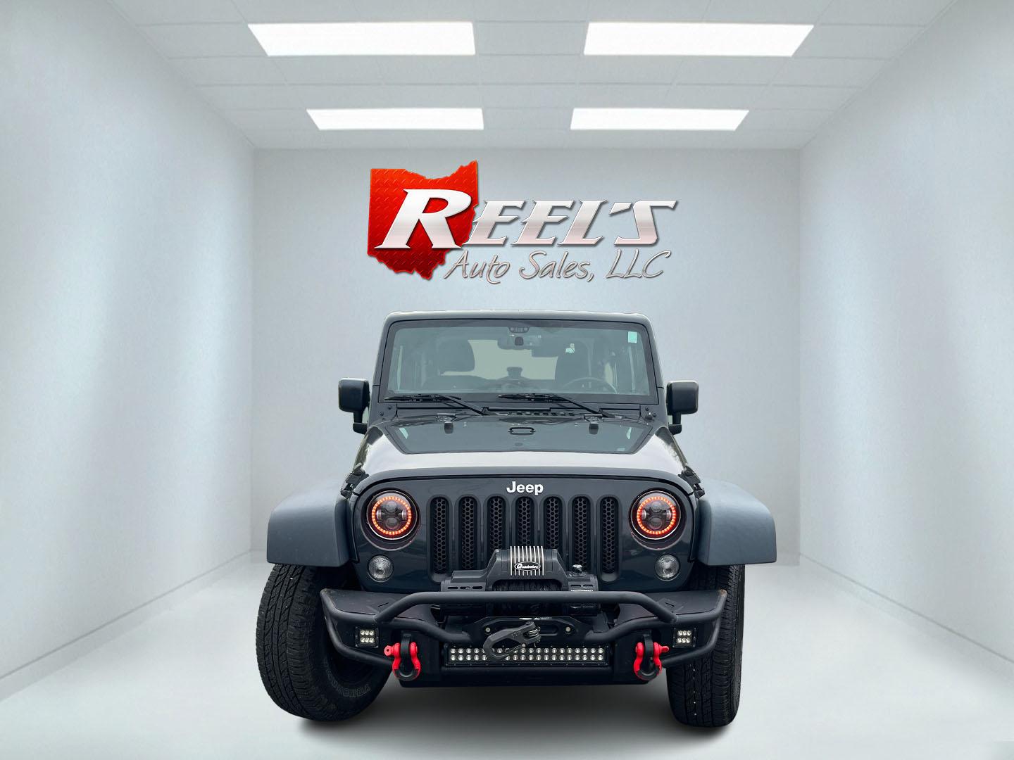 2016 Jeep Wrangler Sport 4WD (1C4AJWAG4GL) with an 3.6L V6 DOHC 24V FFV engine, located at 547 E. Main St., Orwell, OH, 44076, (440) 437-5893, 41.535435, -80.847855 - Photo#1
