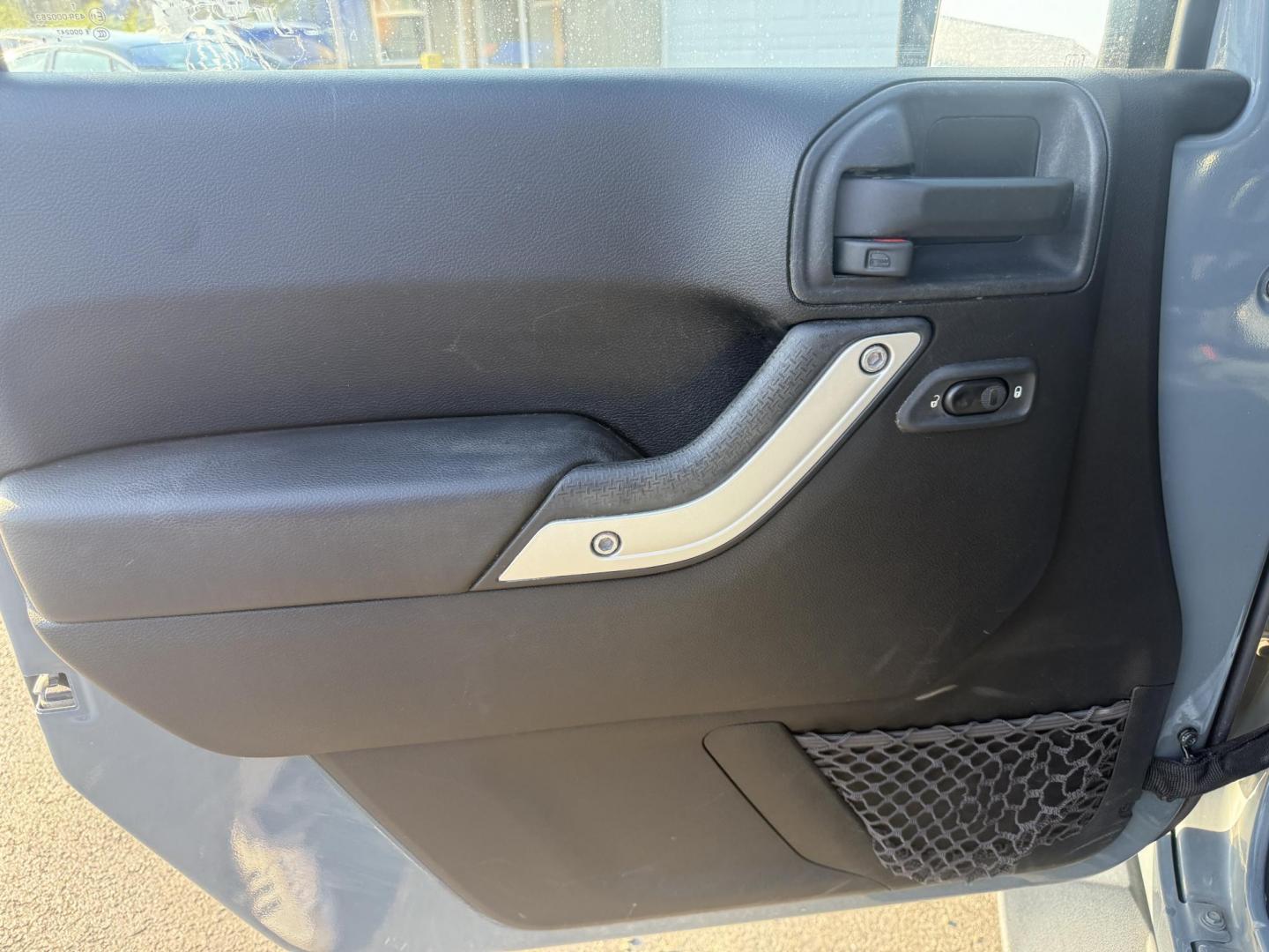 2014 Gray /Black Jeep Wrangler Sahara 4WD (1C4AJWBG6EL) with an 3.6L V6 DOHC 24V FFV engine, located at 547 E. Main St., Orwell, OH, 44076, (440) 437-5893, 41.535435, -80.847855 - Photo#9