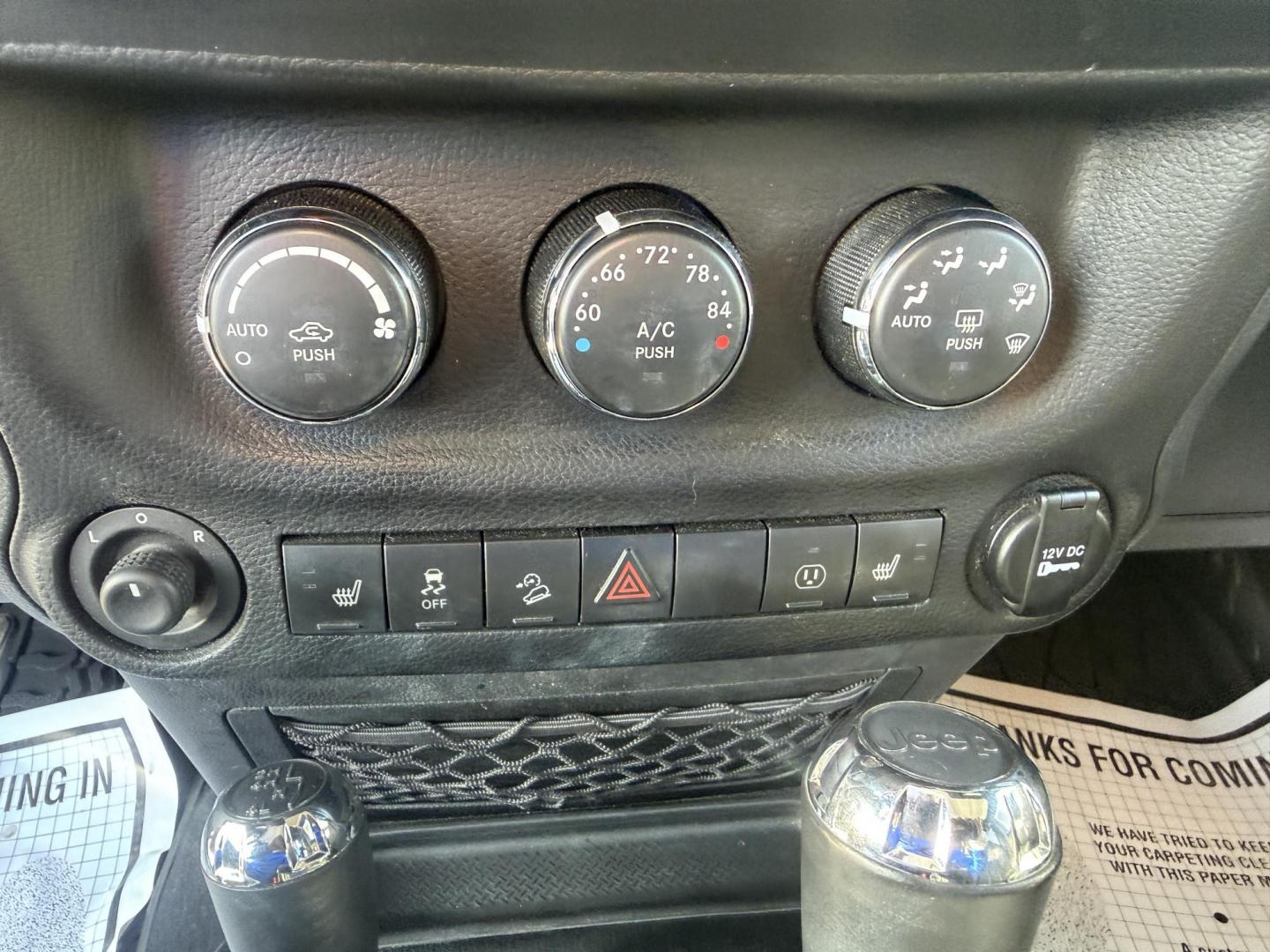 2014 Gray /Black Jeep Wrangler Sahara 4WD (1C4AJWBG6EL) with an 3.6L V6 DOHC 24V FFV engine, located at 547 E. Main St., Orwell, OH, 44076, (440) 437-5893, 41.535435, -80.847855 - Photo#18