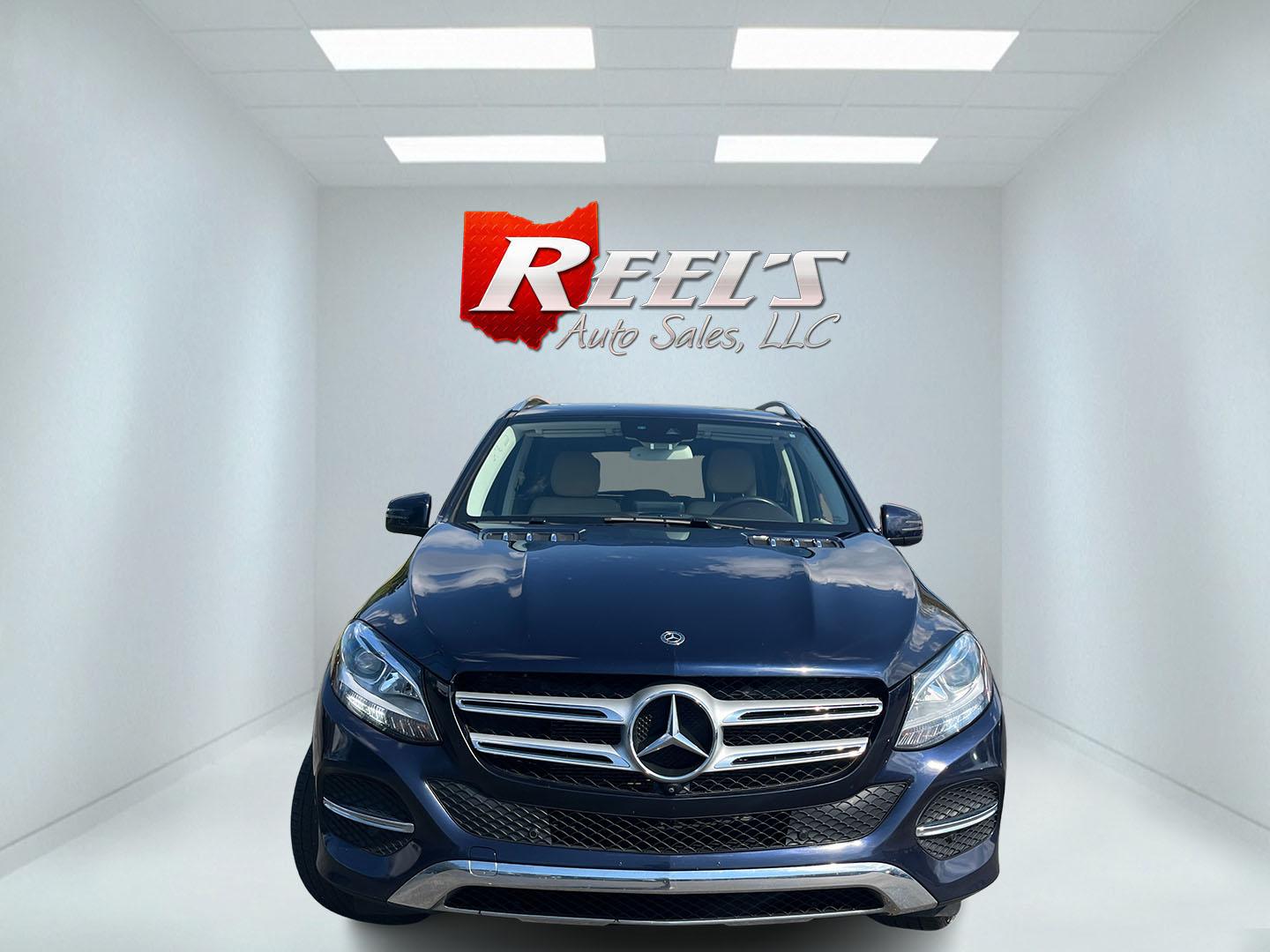 2018 Blue /Tan Mercedes-Benz GLE-Class GLE350 4MATIC (4JGDA5HB0JB) with an 3.5L V6 DOHC 24V engine, Automatic transmission, located at 11115 Chardon Rd. , Chardon, OH, 44024, (440) 214-9705, 41.580246, -81.241943 - 2018 Mercedes-Benz GLE 350 4MOTION – Luxury 4MATIC SUV with Premium Upgrades and Strong Towing Capability! This elegant 2018 Mercedes-Benz GLE 350 4MATIC is a refined and capable luxury SUV that offers comfort, technology, and real-world utility. Powered by a smooth 3.5L V6 engine paired with a 7- Photo#1
