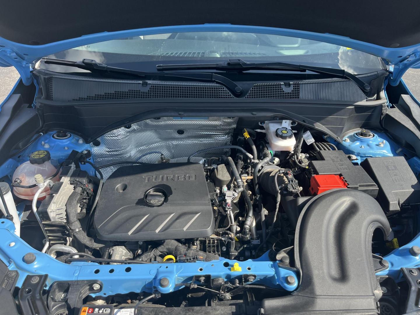 2024 Blue /Black Chevrolet Trailblazer LT AWD (KL79MRSL3RB) with an 1.3L I3 DOHC 12V Turbo engine, Automatic transmission, located at 11115 Chardon Rd. , Chardon, OH, 44024, (440) 214-9705, 41.580246, -81.241943 - 2024 Chevrolet Trailblazer LT AWD – Modern Compact SUV with Turbo Power and Loaded Features! This nearly new 2024 Chevrolet Trailblazer LT AWD is a stylish, efficient, and well-equipped crossover that’s perfect for daily driving and weekend adventures! Powered by a responsive 1.3L I3 Turbocharg- Photo#13