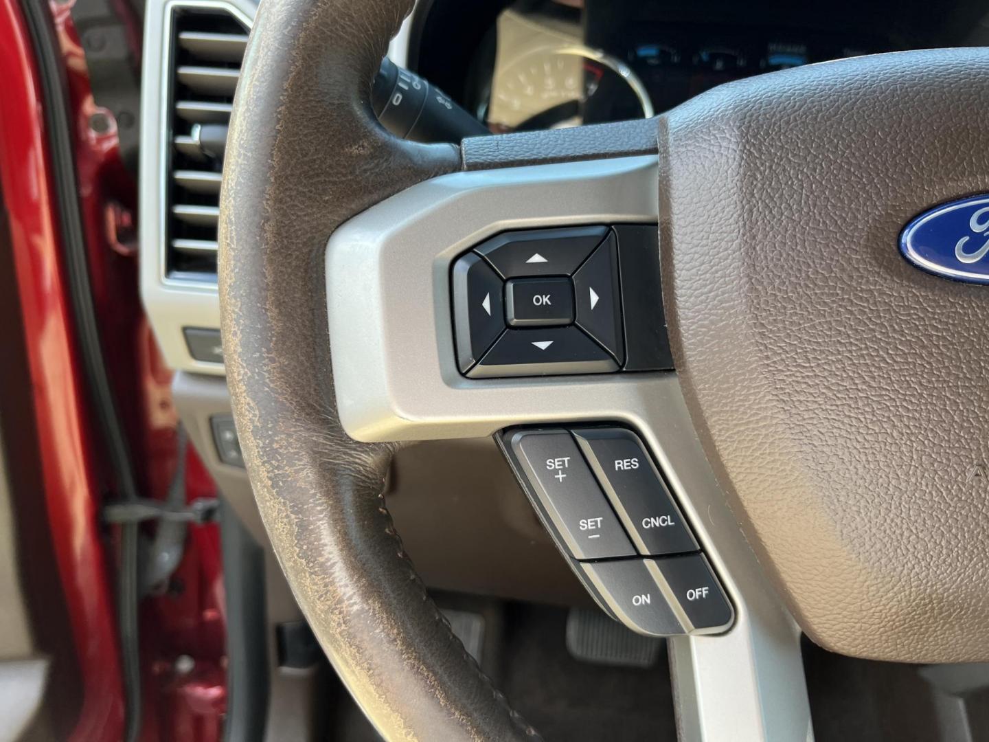 2018 Red /Brown Ford F-150 King Ranch SuperCrew 6.5-ft. Bed 4WD (1FTFW1EGXJF) with an 3.5 V6 TWIN TURBO engine, Automatic transmission, located at 547 E. Main St., Orwell, OH, 44076, (440) 437-5893, 41.535435, -80.847855 - 2018 Ford F-150 King Ranch Crew Cab 6.5' Bed 4WD – Top-Tier Luxury Truck with Massive Towing Power! This loaded 2018 Ford F-150 King Ranch Crew Cab is a true standout — western luxury meets serious capability in one premium package! Powered by the potent 3.5L Twin-Turbo EcoBoost V6 engine paire - Photo#22