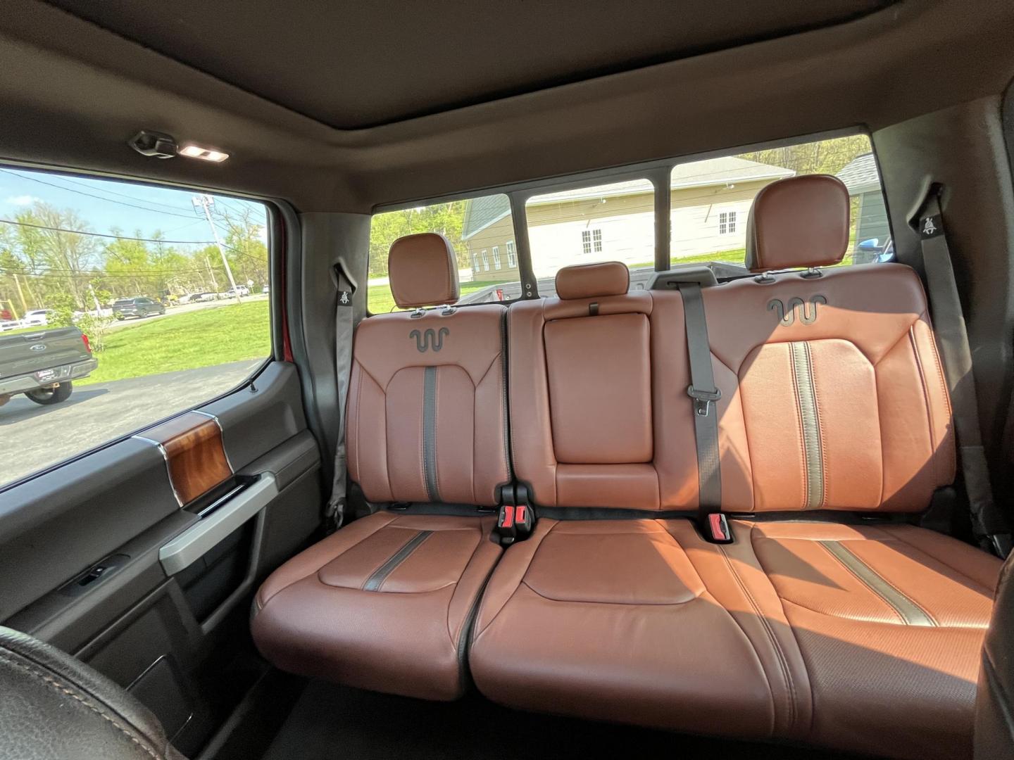 2018 Red /Brown Ford F-150 King Ranch SuperCrew 6.5-ft. Bed 4WD (1FTFW1EGXJF) with an 3.5 V6 TWIN TURBO engine, Automatic transmission, located at 547 E. Main St., Orwell, OH, 44076, (440) 437-5893, 41.535435, -80.847855 - 2018 Ford F-150 King Ranch Crew Cab 6.5' Bed 4WD – Top-Tier Luxury Truck with Massive Towing Power! This loaded 2018 Ford F-150 King Ranch Crew Cab is a true standout — western luxury meets serious capability in one premium package! Powered by the potent 3.5L Twin-Turbo EcoBoost V6 engine paire - Photo#30