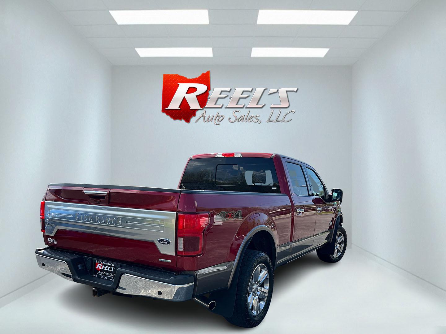 2018 Red /Brown Ford F-150 King Ranch SuperCrew 6.5-ft. Bed 4WD (1FTFW1EGXJF) with an 3.5 V6 TWIN TURBO engine, Automatic transmission, located at 547 E. Main St., Orwell, OH, 44076, (440) 437-5893, 41.535435, -80.847855 - 2018 Ford F-150 King Ranch Crew Cab 6.5' Bed 4WD – Top-Tier Luxury Truck with Massive Towing Power! This loaded 2018 Ford F-150 King Ranch Crew Cab is a true standout — western luxury meets serious capability in one premium package! Powered by the potent 3.5L Twin-Turbo EcoBoost V6 engine paire - Photo#6