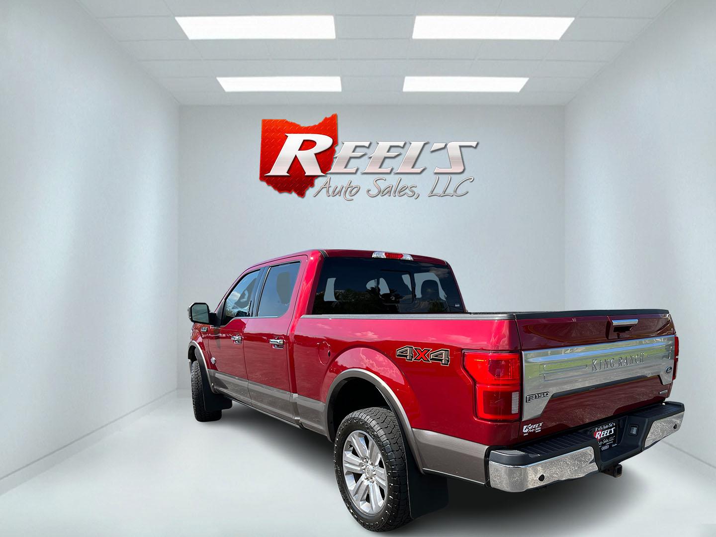 2018 Red /Brown Ford F-150 King Ranch SuperCrew 6.5-ft. Bed 4WD (1FTFW1EGXJF) with an 3.5 V6 TWIN TURBO engine, Automatic transmission, located at 547 E. Main St., Orwell, OH, 44076, (440) 437-5893, 41.535435, -80.847855 - 2018 Ford F-150 King Ranch Crew Cab 6.5' Bed 4WD – Top-Tier Luxury Truck with Massive Towing Power! This loaded 2018 Ford F-150 King Ranch Crew Cab is a true standout — western luxury meets serious capability in one premium package! Powered by the potent 3.5L Twin-Turbo EcoBoost V6 engine paire - Photo#9
