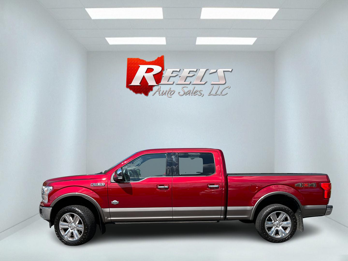 2018 Red /Brown Ford F-150 King Ranch SuperCrew 6.5-ft. Bed 4WD (1FTFW1EGXJF) with an 3.5 V6 TWIN TURBO engine, Automatic transmission, located at 547 E. Main St., Orwell, OH, 44076, (440) 437-5893, 41.535435, -80.847855 - 2018 Ford F-150 King Ranch Crew Cab 6.5' Bed 4WD – Top-Tier Luxury Truck with Massive Towing Power! This loaded 2018 Ford F-150 King Ranch Crew Cab is a true standout — western luxury meets serious capability in one premium package! Powered by the potent 3.5L Twin-Turbo EcoBoost V6 engine paire - Photo#11