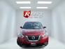 2019 Red /Black Nissan Kicks SV (3N1CP5CU6KL) with an 1.6L I4 engine, Automatic transmission, located at 11115 Chardon Rd. , Chardon, OH, 44024, (440) 214-9705, 41.580246, -81.241943 - 2019 Nissan Kicks SV – Efficient, Stylish, and Packed with Safety Features! This vibrant 2019 Nissan Kicks SV is a fun, fuel-efficient compact crossover that’s perfect for daily driving and easy on the wallet! Powered by a peppy 1.6L I4 engine, it delivers responsive performance while achieving - Photo#1