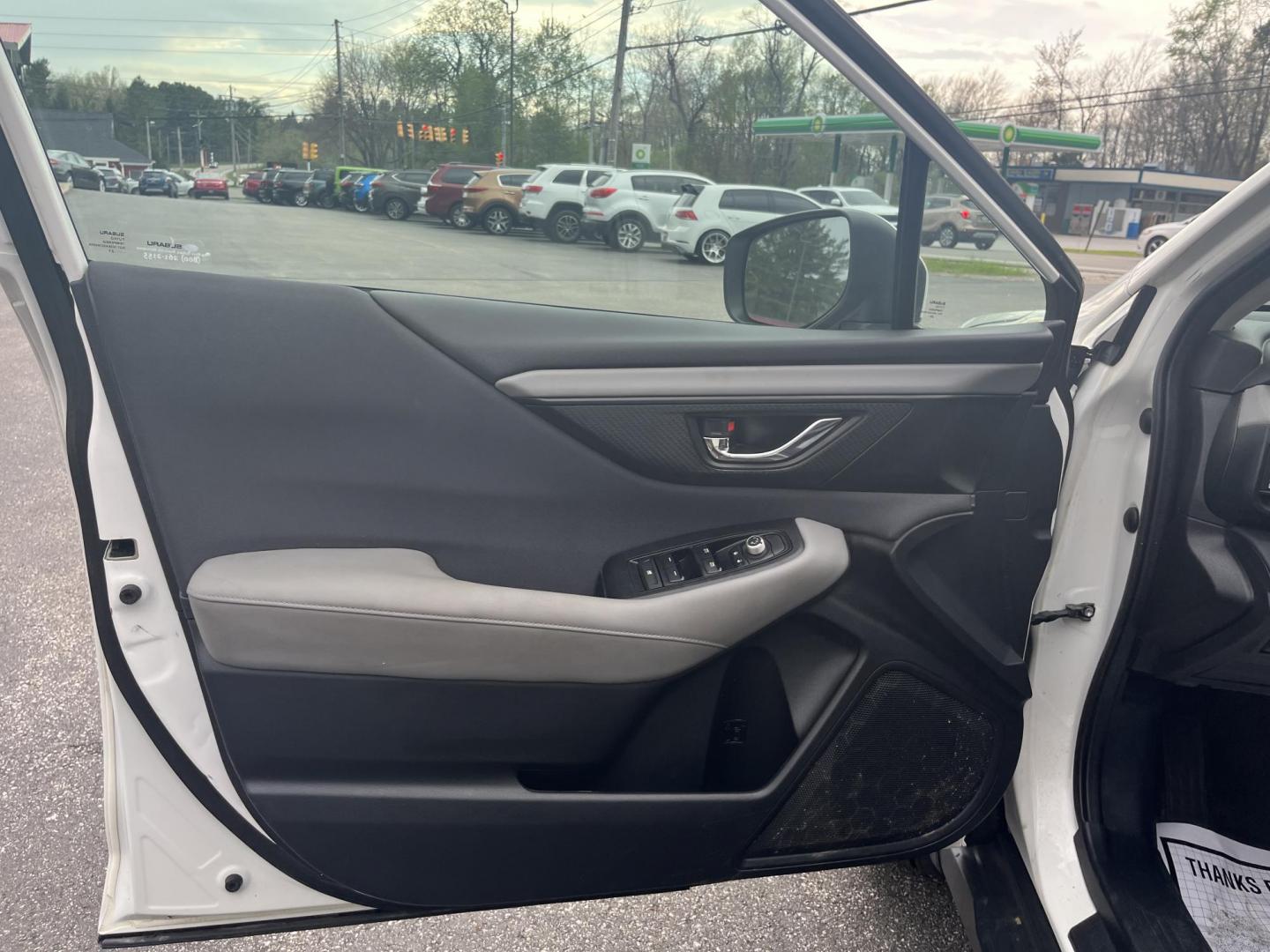 2021 White /Black Subaru Outback Premium (4S4BTACC8M3) with an 2.5L H4 DOHC 16V engine, CVT transmission, located at 11115 Chardon Rd. , Chardon, OH, 44024, (440) 214-9705, 41.580246, -81.241943 - 2021 Subaru Outback Premium AWD – Versatile Adventure Wagon with EyeSight Safety and Excellent Efficiency! This 2021 Subaru Outback Premium AWD is the perfect blend of rugged capability, upscale comfort, and modern technology. Powered by Subaru’s reliable 2.5L H4 engine paired with the legendar - Photo#14