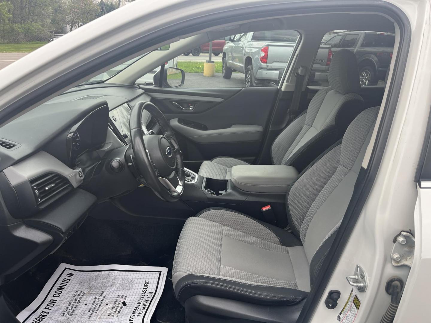 2021 White /Black Subaru Outback Premium (4S4BTACC8M3) with an 2.5L H4 DOHC 16V engine, CVT transmission, located at 11115 Chardon Rd. , Chardon, OH, 44024, (440) 214-9705, 41.580246, -81.241943 - 2021 Subaru Outback Premium AWD – Versatile Adventure Wagon with EyeSight Safety and Excellent Efficiency! This 2021 Subaru Outback Premium AWD is the perfect blend of rugged capability, upscale comfort, and modern technology. Powered by Subaru’s reliable 2.5L H4 engine paired with the legendar - Photo#16