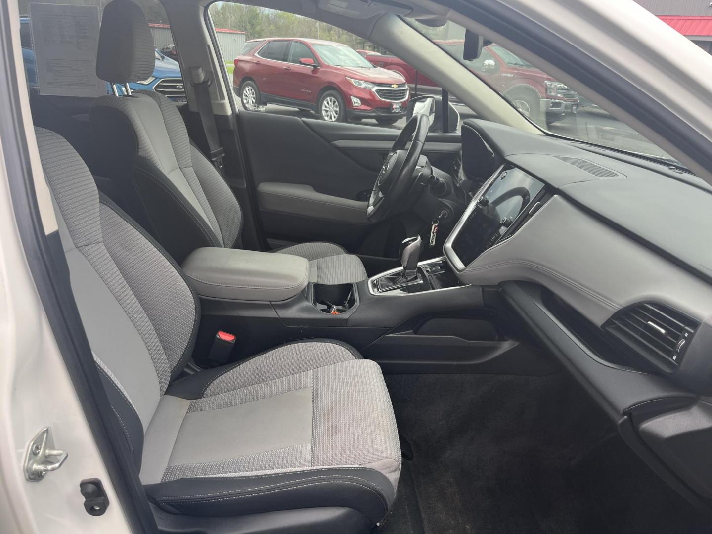 2021 White /Black Subaru Outback Premium (4S4BTACC8M3) with an 2.5L H4 DOHC 16V engine, CVT transmission, located at 11115 Chardon Rd. , Chardon, OH, 44024, (440) 214-9705, 41.580246, -81.241943 - 2021 Subaru Outback Premium AWD – Versatile Adventure Wagon with EyeSight Safety and Excellent Efficiency! This 2021 Subaru Outback Premium AWD is the perfect blend of rugged capability, upscale comfort, and modern technology. Powered by Subaru’s reliable 2.5L H4 engine paired with the legendar - Photo#31