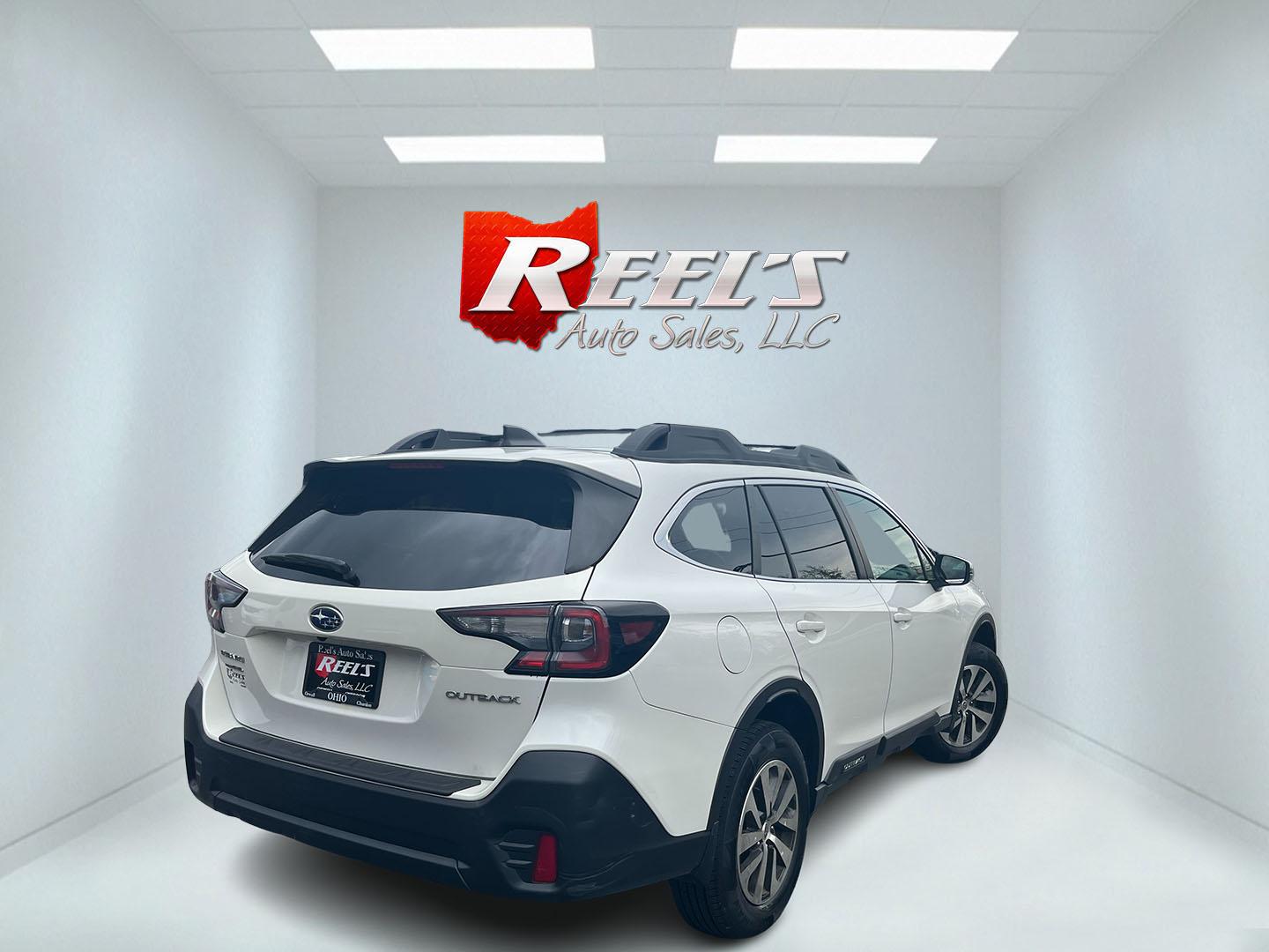 2021 White /Black Subaru Outback Premium (4S4BTACC8M3) with an 2.5L H4 DOHC 16V engine, CVT transmission, located at 11115 Chardon Rd. , Chardon, OH, 44024, (440) 214-9705, 41.580246, -81.241943 - 2021 Subaru Outback Premium AWD – Versatile Adventure Wagon with EyeSight Safety and Excellent Efficiency! This 2021 Subaru Outback Premium AWD is the perfect blend of rugged capability, upscale comfort, and modern technology. Powered by Subaru’s reliable 2.5L H4 engine paired with the legendar - Photo#6