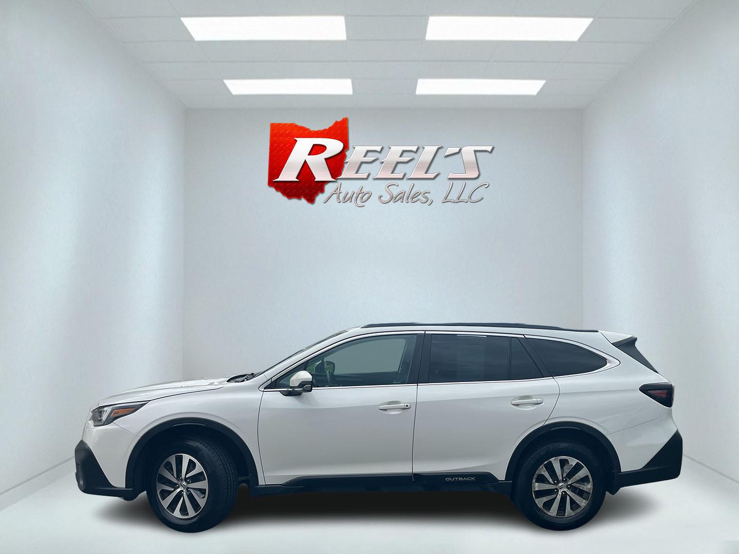 2021 White /Black Subaru Outback Premium (4S4BTACC8M3) with an 2.5L H4 DOHC 16V engine, CVT transmission, located at 11115 Chardon Rd. , Chardon, OH, 44024, (440) 214-9705, 41.580246, -81.241943 - 2021 Subaru Outback Premium AWD – Versatile Adventure Wagon with EyeSight Safety and Excellent Efficiency! This 2021 Subaru Outback Premium AWD is the perfect blend of rugged capability, upscale comfort, and modern technology. Powered by Subaru’s reliable 2.5L H4 engine paired with the legendar - Photo#11