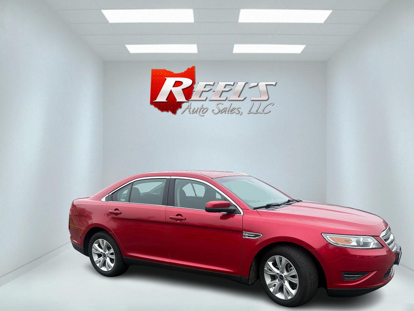 2012 Red /Black Ford Taurus SEL FWD (1FAHP2EWXCG) with an 3.5L V6 DOHC 24V engine, 6-Speed Automatic transmission, located at 11115 Chardon Rd. , Chardon, OH, 44024, (440) 214-9705, 41.580246, -81.241943 - 2012 Ford Taurus SEL FWD – Smooth, Spacious, and Efficient Full-Size Sedan! This 2012 Ford Taurus SEL FWD is a comfortable, well-equipped full-size sedan that offers roomy seating, smooth performance, and solid efficiency. Powered by a strong 3.5L V6 engine paired with a smooth 6-speed automatic - Photo#2