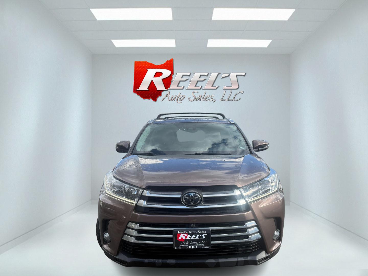 2017 Brown /Brown Toyota Highlander Limited Platinum AWD V6 (5TDDZRFH5HS) with an 3.5L V6 DOHC 24V engine, Automatic transmission, located at 547 E. Main St., Orwell, OH, 44076, (440) 437-5893, 41.535435, -80.847855 - 2017 Toyota Highlander Limited Platinum AWD – Top-Tier Luxury 3-Row SUV with Premium Features and Strong Towing! This loaded 2017 Toyota Highlander Limited Platinum AWD is the ultimate upscale family hauler. Powered by the smooth 3.5L D-4S V6 engine paired with a reliable 6-speed automatic transm - Photo#1