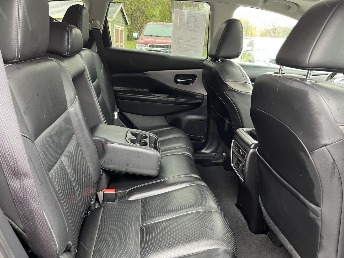 2019 Black /Black Nissan Murano SL AWD (5N1AZ2MS7KN) with an 3.5L V6 DOHC 24V engine, Automatic transmission, located at 11115 Chardon Rd. , Chardon, OH, 44024, (440) 214-9705, 41.580246, -81.241943 - 2019 Nissan Murano SL AWD – Premium Midsize Crossover with V6 Power, BOSE Sound, and Loaded Safety! This beautiful 2019 Nissan Murano SL AWD is a refined and comfortable crossover that offers luxury features, smooth performance, and confident all-weather capability. Powered by a strong and smooth - Photo#33