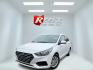 2019 White /Black Hyundai Accent SE 4-Door 6A (3KPC24A39KE) with an 1.6L I4 DOHC 16V engine, Automatic transmission, located at 547 E. Main St., Orwell, OH, 44076, (440) 437-5893, 41.535435, -80.847855 - 2019 Hyundai Accent SE – Super Efficient, Reliable, and Ready to Drive! This clean 2019 Hyundai Accent SE is a fantastic compact sedan that’s perfect for commuting and saving money at the pump! Powered by a smooth 1.6L I4 GDI engine paired with a responsive 6-speed automatic transmission, it de - Photo#0
