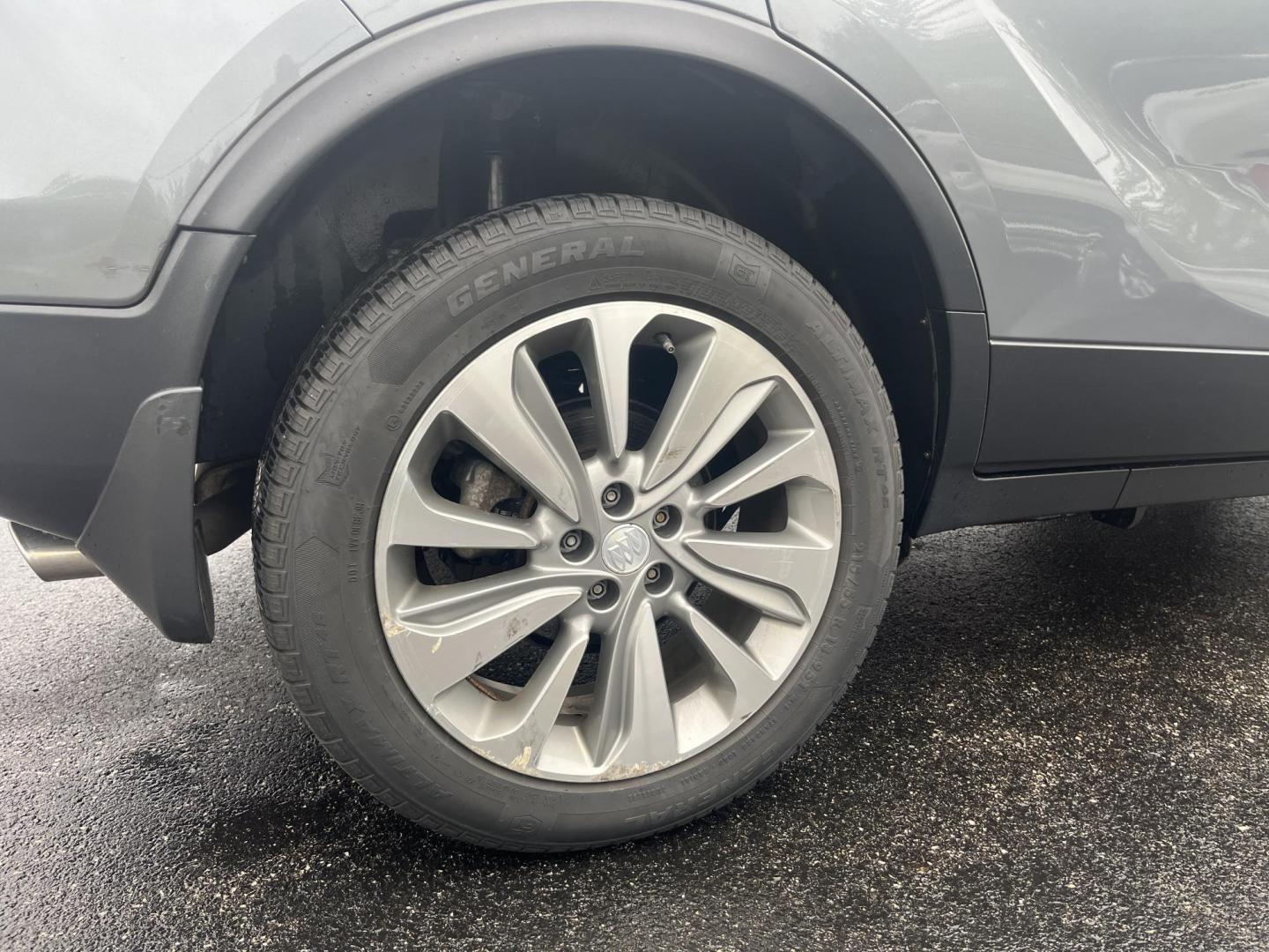 2019 Gray /Black Buick Encore Preferred AWD (KL4CJESBXKB) with an 1.4L I4 DOHC 16V TURBO engine, Automatic transmission, located at 11115 Chardon Rd. , Chardon, OH, 44024, (440) 214-9705, 41.580246, -81.241943 - 2019 Buick Encore Preferred AWD – Compact Luxury with Turbo Efficiency and Premium Features! This sharp 2019 Buick Encore Preferred AWD is the ideal upscale crossover that’s fun to drive, easy to park, and great on fuel. Powered by a peppy 1.4L Turbocharged EcoTec I4 engine paired with a smooth - Photo#7