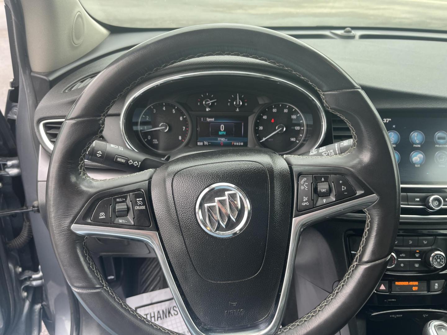 2019 Gray /Black Buick Encore Preferred AWD (KL4CJESBXKB) with an 1.4L I4 DOHC 16V TURBO engine, Automatic transmission, located at 11115 Chardon Rd. , Chardon, OH, 44024, (440) 214-9705, 41.580246, -81.241943 - 2019 Buick Encore Preferred AWD – Compact Luxury with Turbo Efficiency and Premium Features! This sharp 2019 Buick Encore Preferred AWD is the ideal upscale crossover that’s fun to drive, easy to park, and great on fuel. Powered by a peppy 1.4L Turbocharged EcoTec I4 engine paired with a smooth - Photo#19