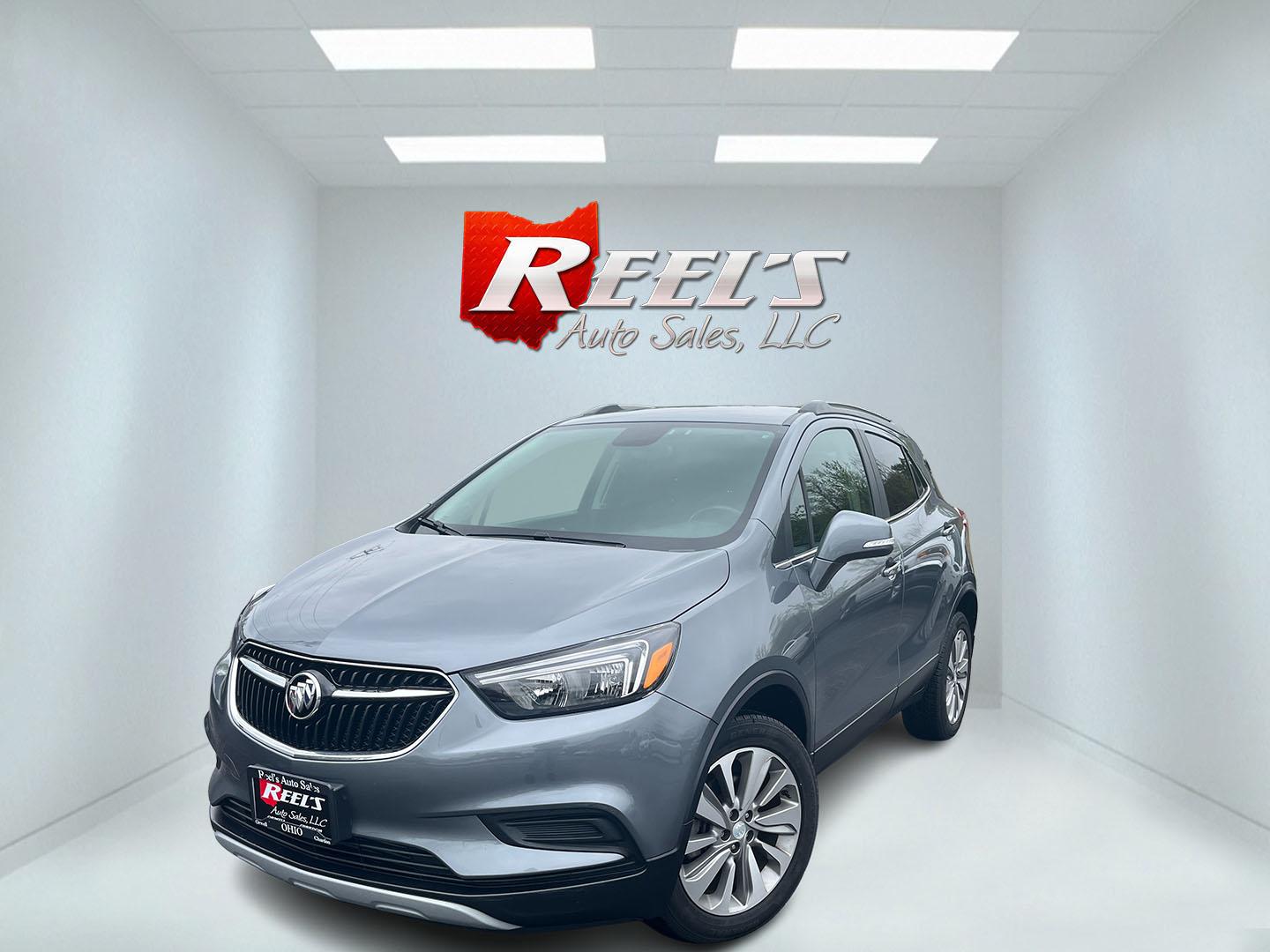 2019 Gray /Black Buick Encore Preferred AWD (KL4CJESBXKB) with an 1.4L I4 DOHC 16V TURBO engine, Automatic transmission, located at 11115 Chardon Rd. , Chardon, OH, 44024, (440) 214-9705, 41.580246, -81.241943 - 2019 Buick Encore Preferred AWD – Compact Luxury with Turbo Efficiency and Premium Features! This sharp 2019 Buick Encore Preferred AWD is the ideal upscale crossover that’s fun to drive, easy to park, and great on fuel. Powered by a peppy 1.4L Turbocharged EcoTec I4 engine paired with a smooth - Photo#0