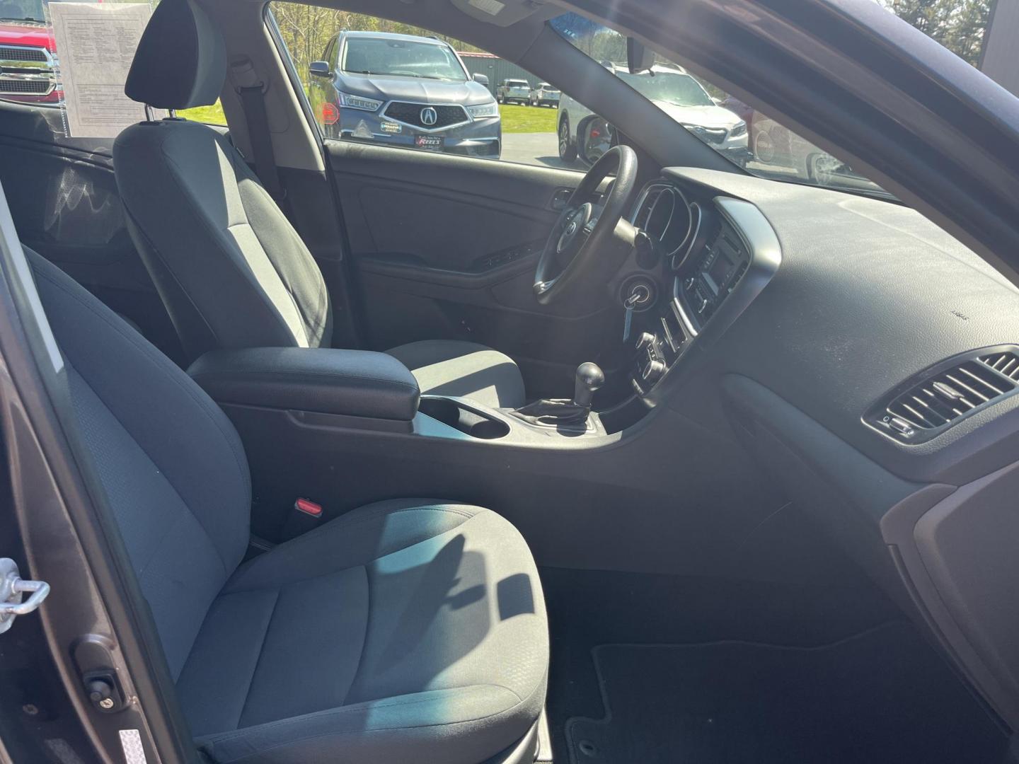 2015 Gray /Black Kia Optima LX (KNAGM4A74F5) with an 2.4L I4 DOHC 16V engine, Automatic transmission, located at 11115 Chardon Rd. , Chardon, OH, 44024, (440) 214-9705, 41.580246, -81.241943 - 2015 Kia Optima LX – Efficient, Reliable, and Feature-Packed Midsize Sedan! This clean 2015 Kia Optima LX is a smart, comfortable sedan that offers excellent value and low ownership costs. Powered by a smooth 2.4L I4 GDI engine paired with a responsive 6-speed automatic transmission, it delivers - Photo#33