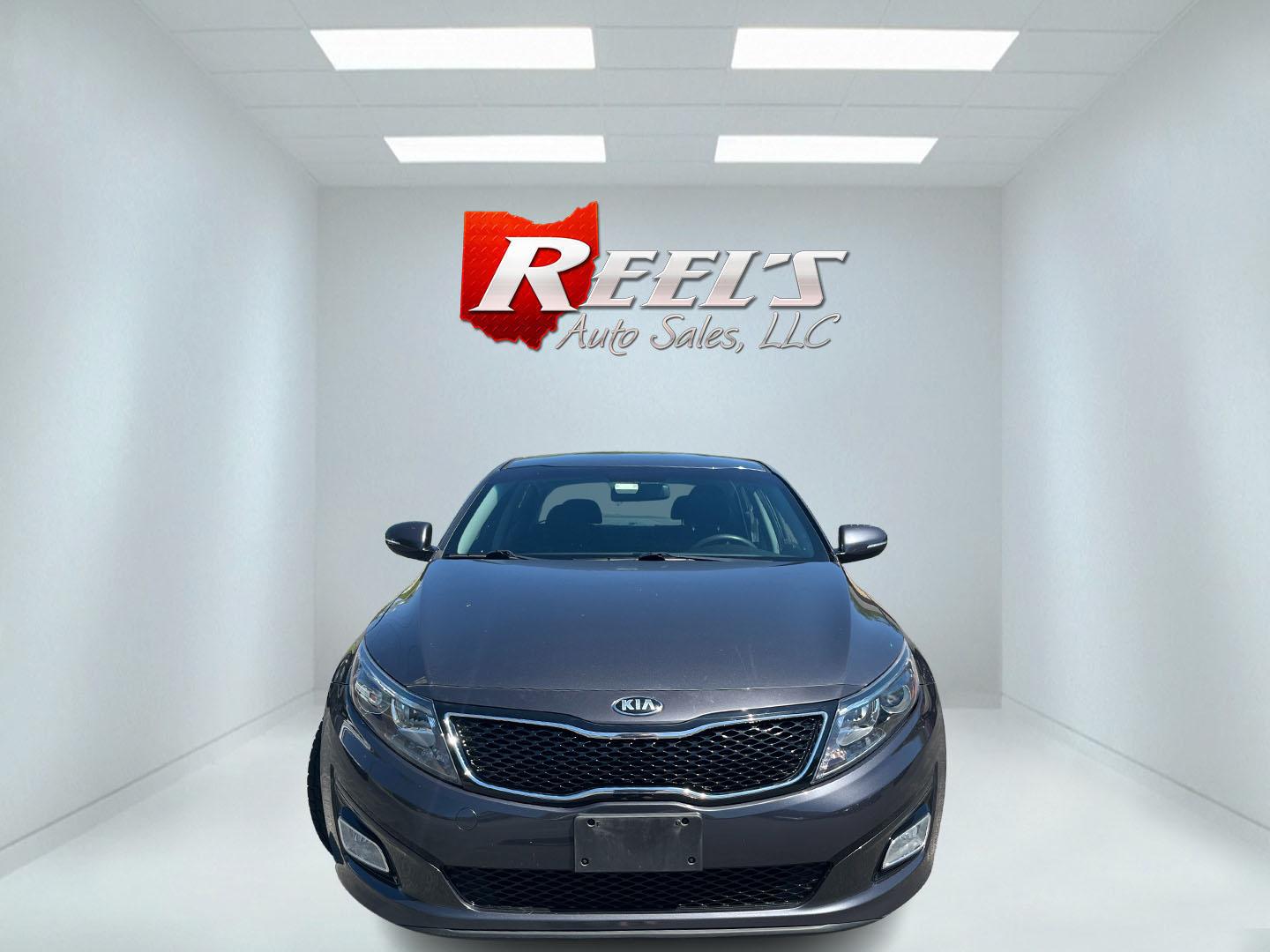 2015 Gray /Black Kia Optima LX (KNAGM4A74F5) with an 2.4L I4 DOHC 16V engine, Automatic transmission, located at 11115 Chardon Rd. , Chardon, OH, 44024, (440) 214-9705, 41.580246, -81.241943 - 2015 Kia Optima LX – Efficient, Reliable, and Feature-Packed Midsize Sedan! This clean 2015 Kia Optima LX is a smart, comfortable sedan that offers excellent value and low ownership costs. Powered by a smooth 2.4L I4 GDI engine paired with a responsive 6-speed automatic transmission, it delivers - Photo#1