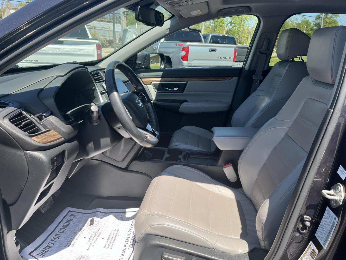 2019 Gray Honda CR-V EX-L AWD (2HKRW2H84KH) with an 1.5L I4 16V DOHC TURBO engine, Automatic transmission, located at 11115 Chardon Rd. , Chardon, OH, 44024, (440) 214-9705, 41.580246, -81.241943 - 2019 Honda CR-V EX-L AWD – Premium Turbo Crossover with Leather, Safety, and Outstanding Efficiency! This 2019 Honda CR-V EX-L AWD is a top-tier compact SUV that delivers luxury comfort, strong performance, and excellent efficiency. Powered by a responsive 1.5L Turbocharged Earth Dreams I4 engine - Photo#18