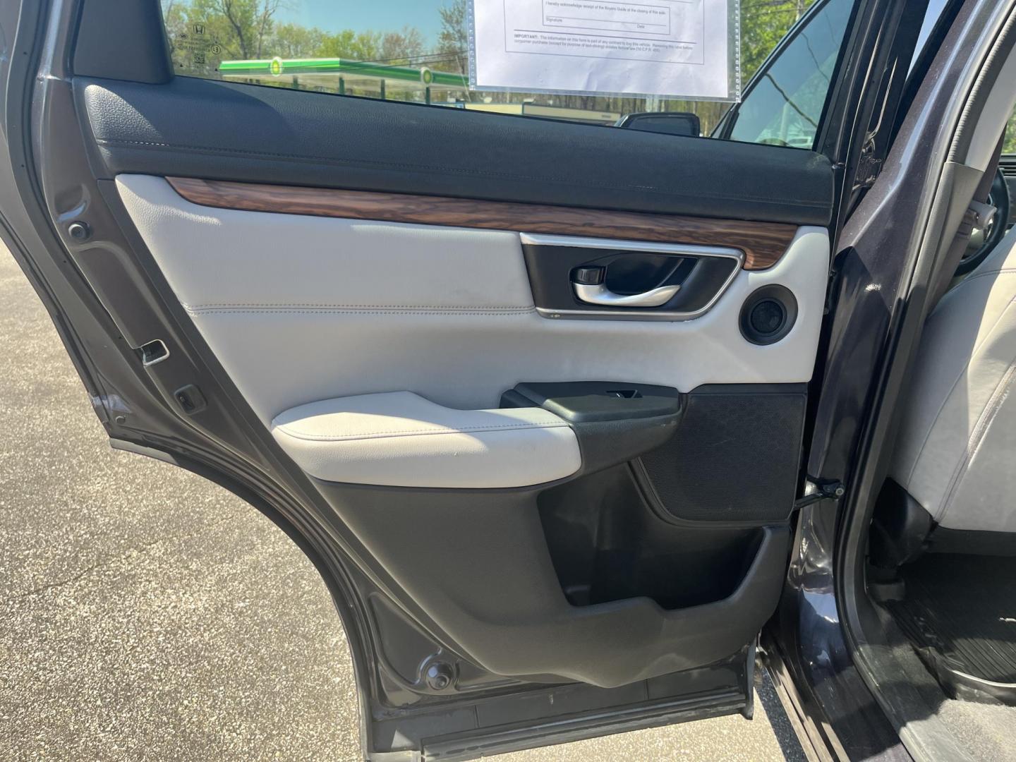 2019 Gray Honda CR-V EX-L AWD (2HKRW2H84KH) with an 1.5L I4 16V DOHC TURBO engine, Automatic transmission, located at 11115 Chardon Rd. , Chardon, OH, 44024, (440) 214-9705, 41.580246, -81.241943 - 2019 Honda CR-V EX-L AWD – Premium Turbo Crossover with Leather, Safety, and Outstanding Efficiency! This 2019 Honda CR-V EX-L AWD is a top-tier compact SUV that delivers luxury comfort, strong performance, and excellent efficiency. Powered by a responsive 1.5L Turbocharged Earth Dreams I4 engine - Photo#28