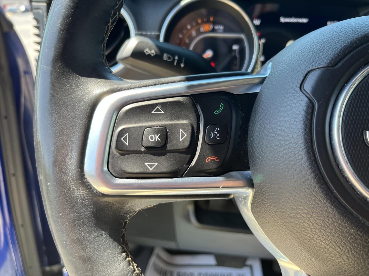 2018 Jeep Wrangler Unlimited Sahara (1C4HJXEN8JW) with an 2.0L L4 DOHC 16V TURBO engine, 6A transmission, located at 547 E. Main St., Orwell, OH, 44076, (440) 437-5893, 41.535435, -80.847855 - Photo#19